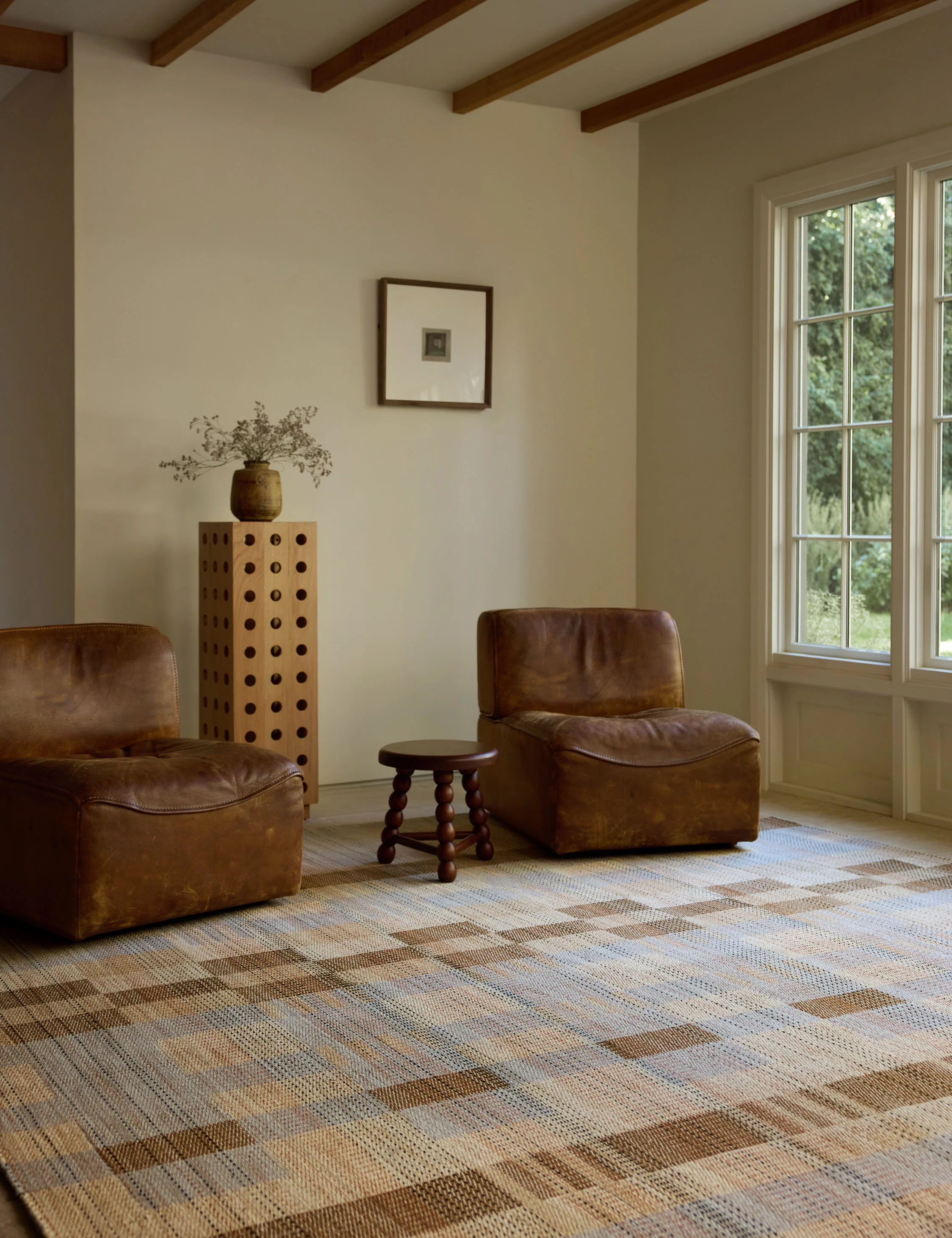 Sorell Handwoven Wool-Blend Rug - Image 23