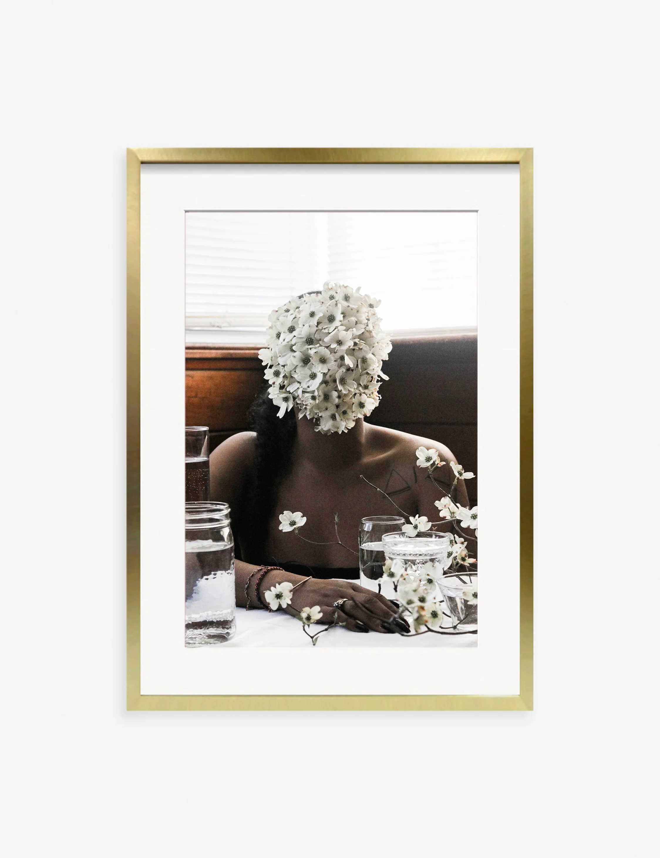 Southern Woman in White Dogwoods Photography Print by Ashley Johnson - Image 3