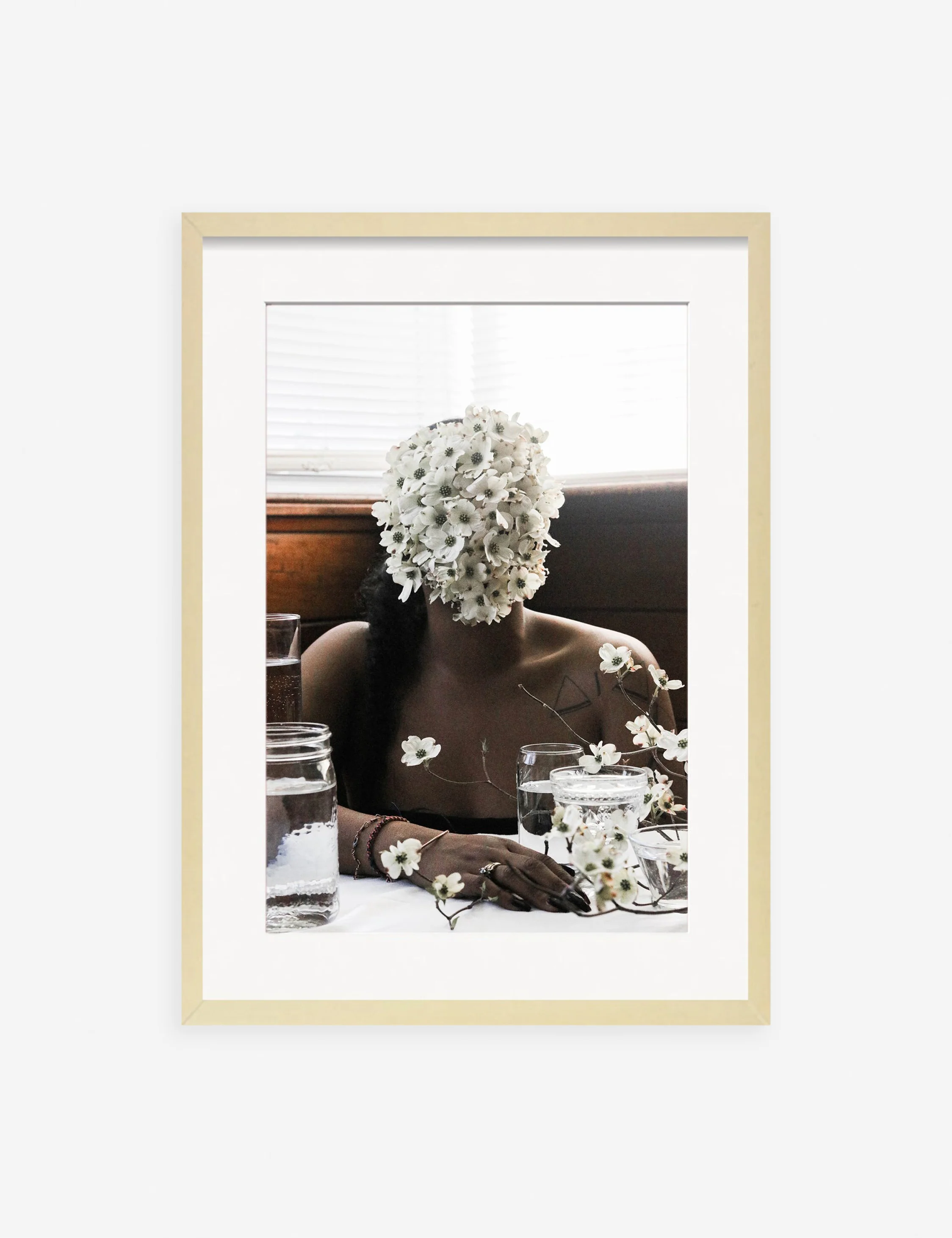 Southern Woman in White Dogwoods Photography Print by Ashley Johnson - Image 4