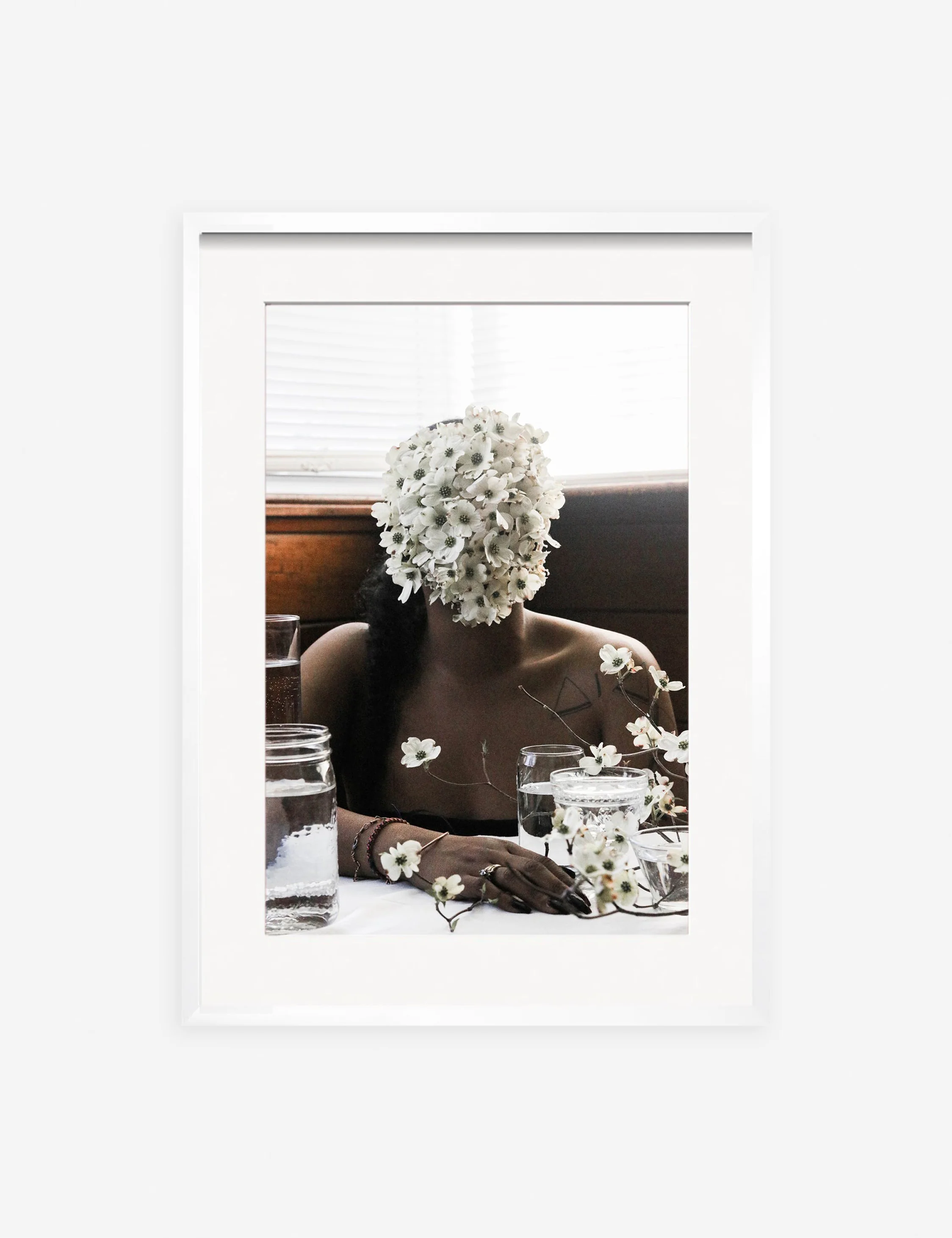 Southern Woman in White Dogwoods Photography Print by Ashley Johnson - Image 6