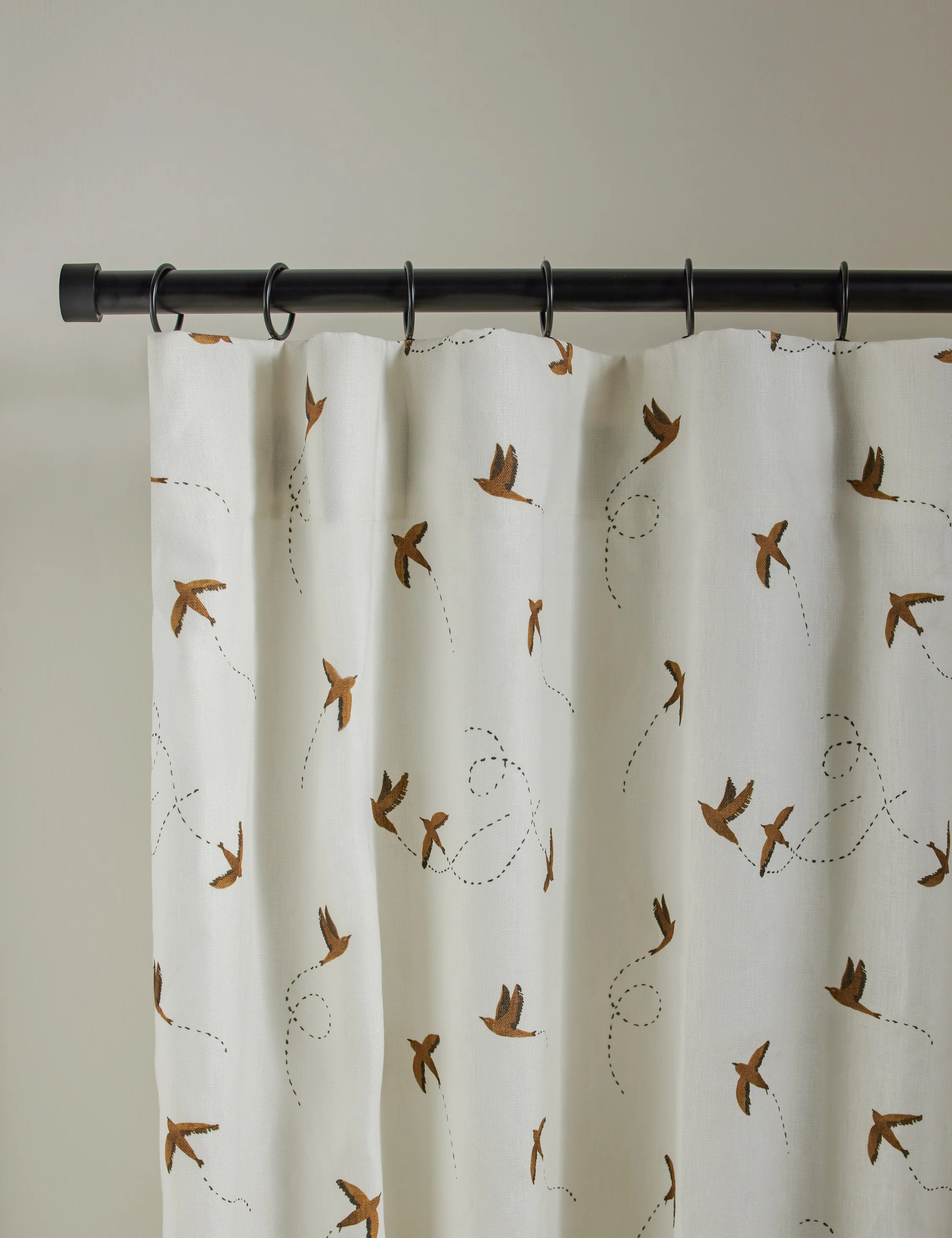 Sparrow Linen Curtain Panel by Rylee + Cru - Image 2