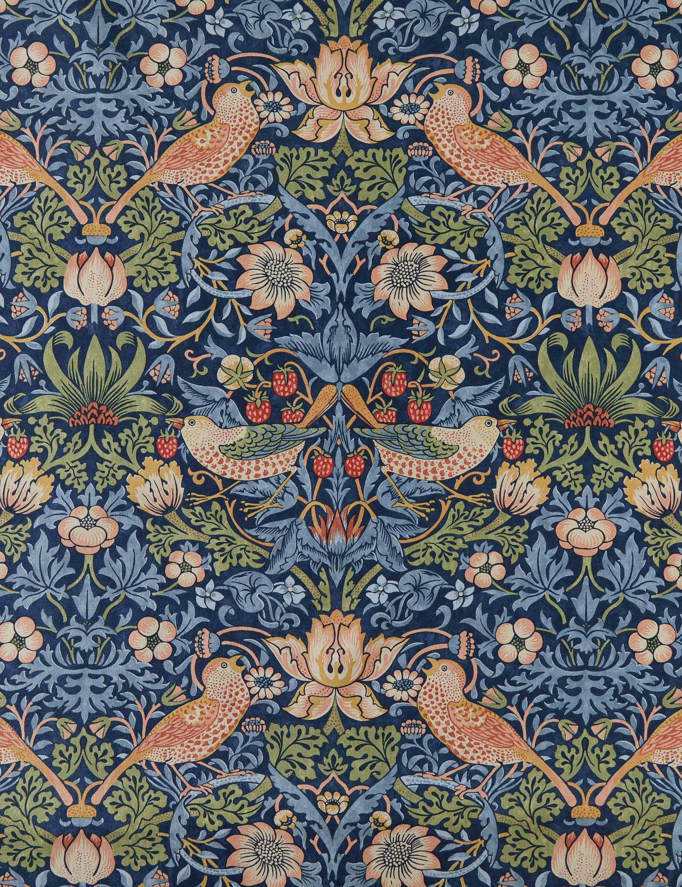 Strawberry Thief Cotton Fabric by Morris & Co. - Image 8