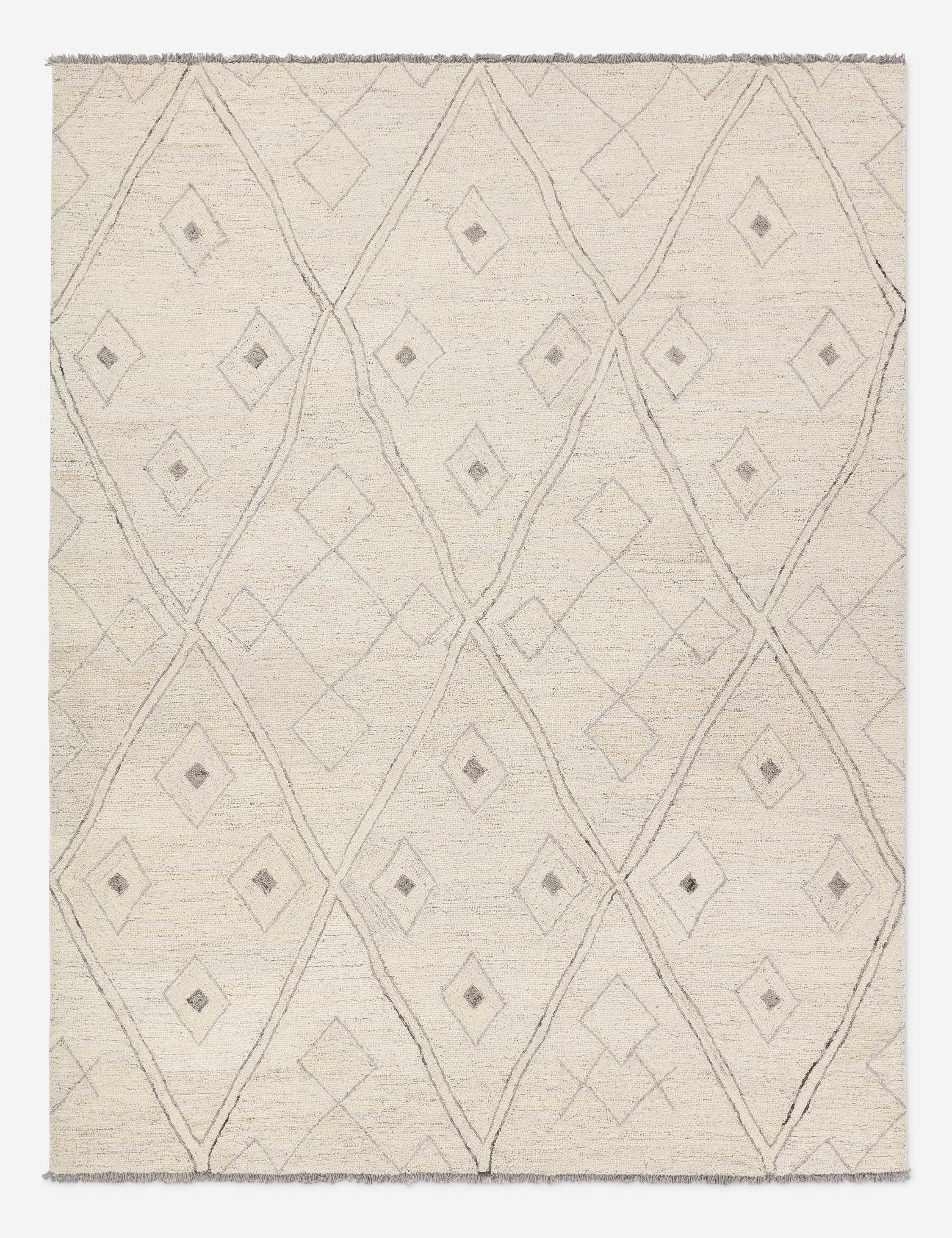 Sunisa Hand-Tufted Wool Moroccan-Style Rug - Image 2