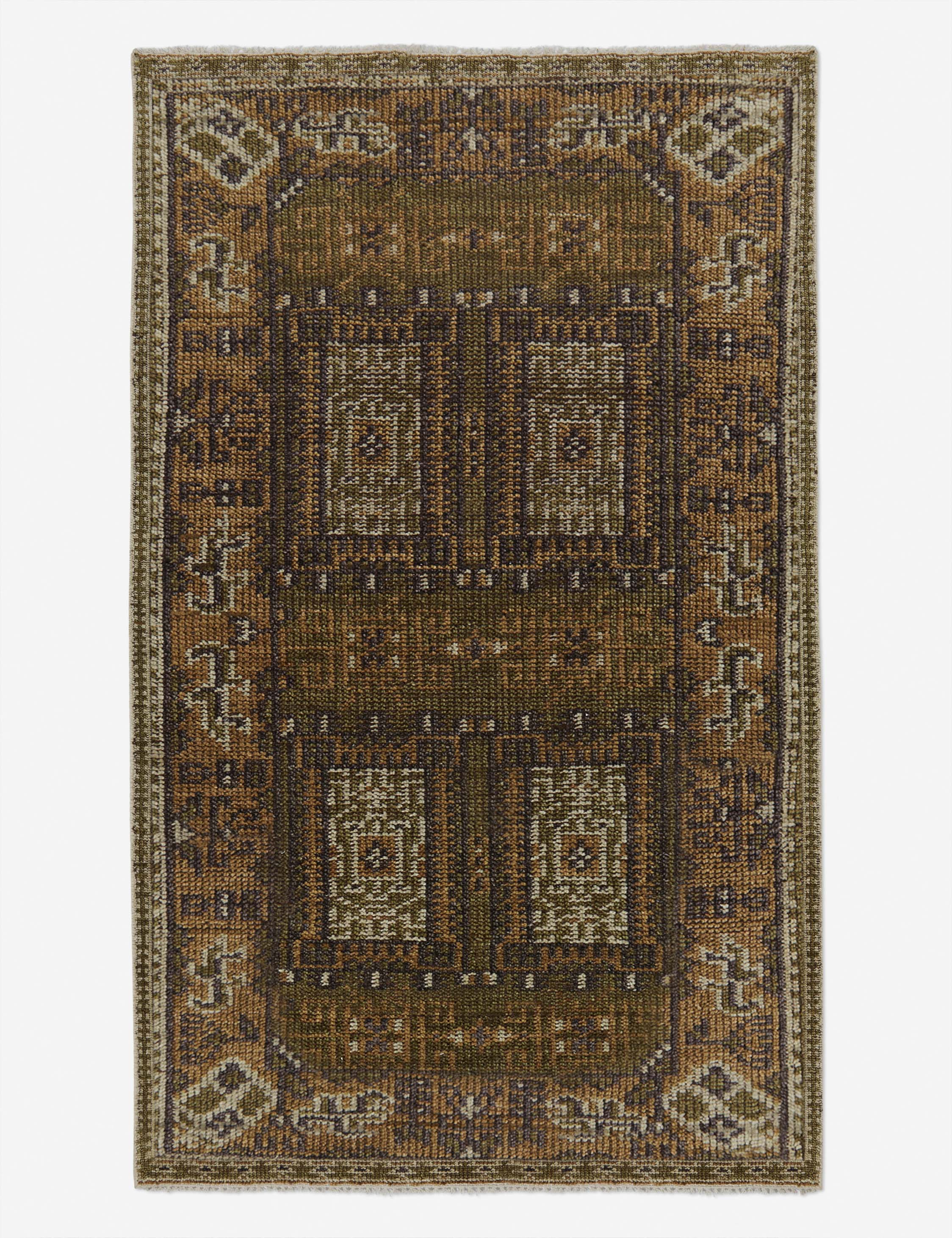 Tahj Hand-Knotted Wool Rug Swatch - Image 9