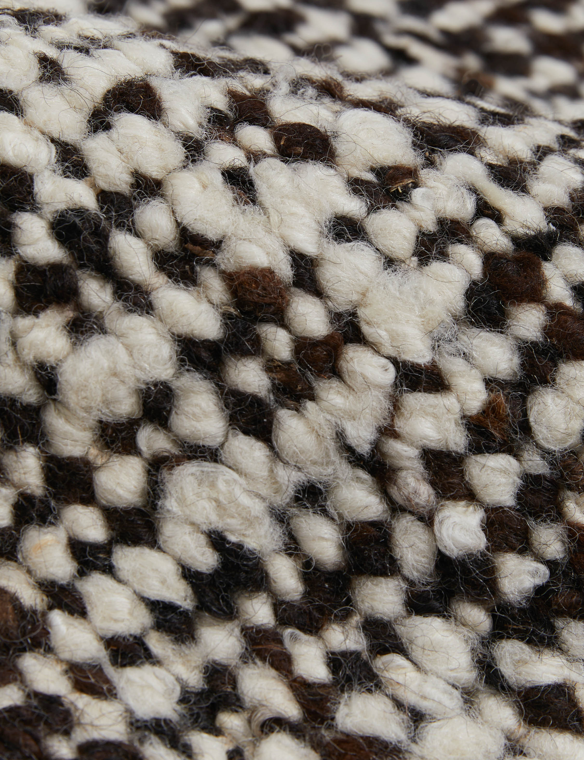 Taos Handwoven Wool Rug Swatch, Espresso - Image 2