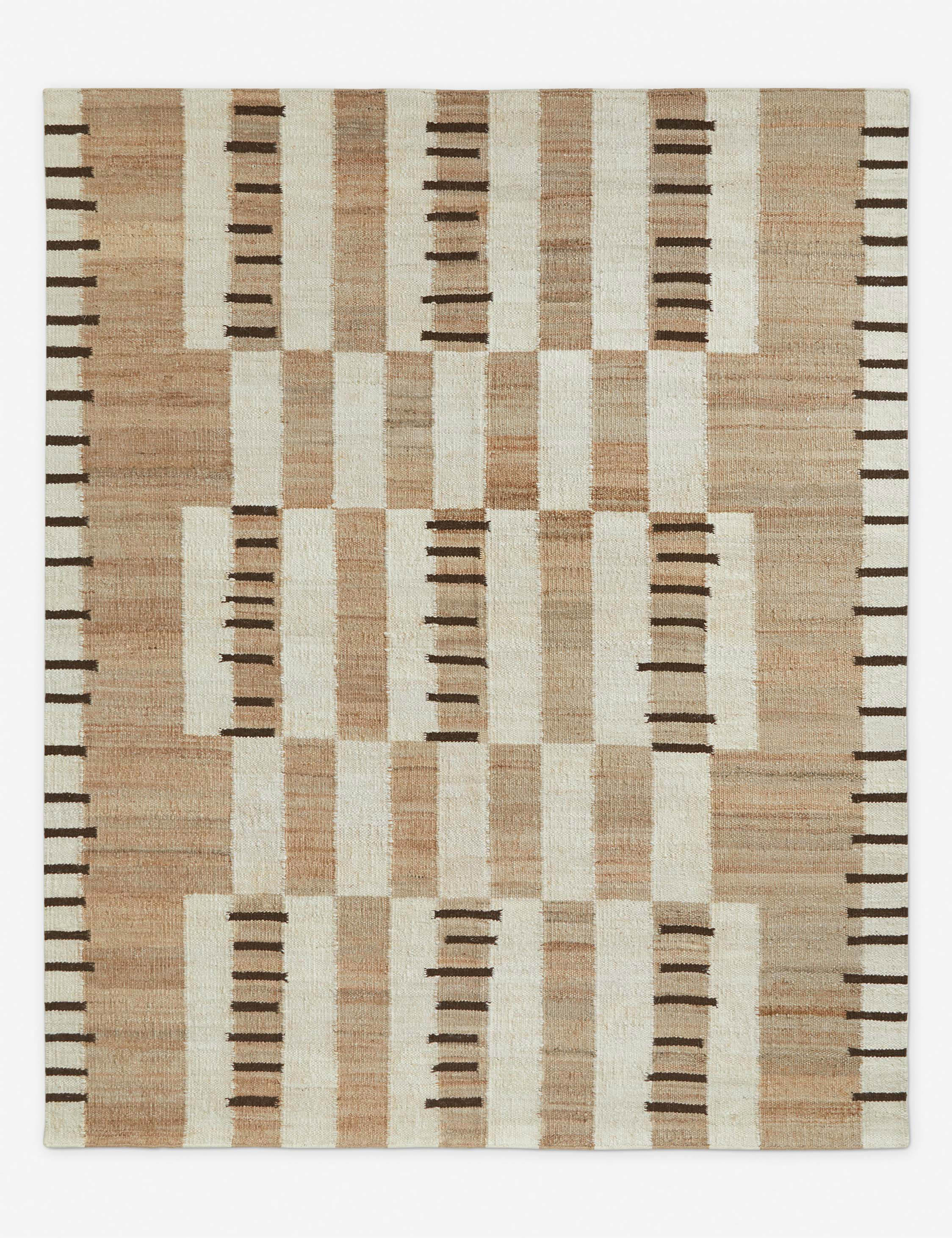 Tempo Flatweave Jute Rug Swatch by Elan Byrd - Image 4