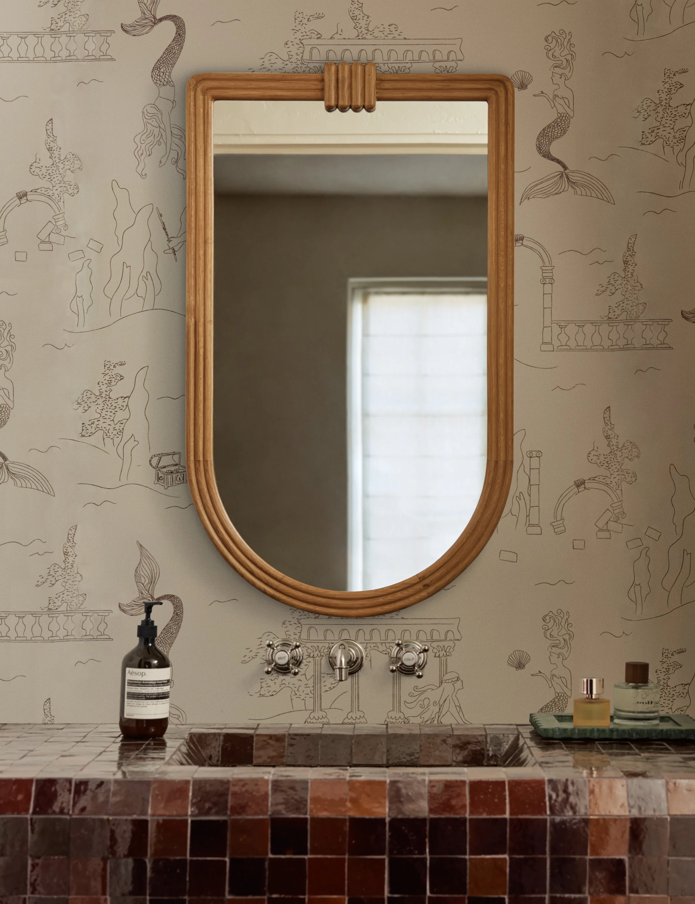 Teo Mirror by Sarah Sherman Samuel