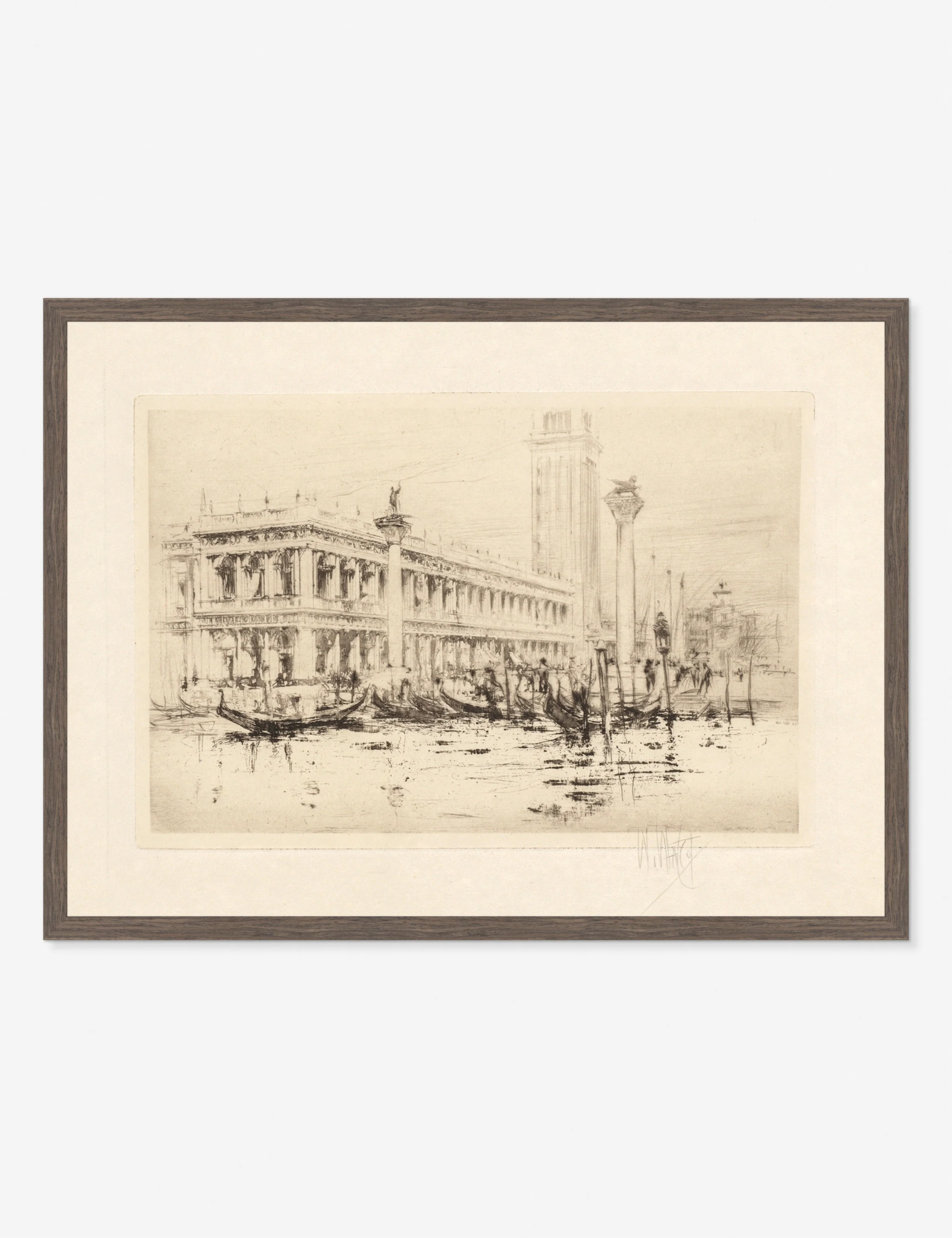 The Library of St. Mark’s Print by William Walcot - Image 2