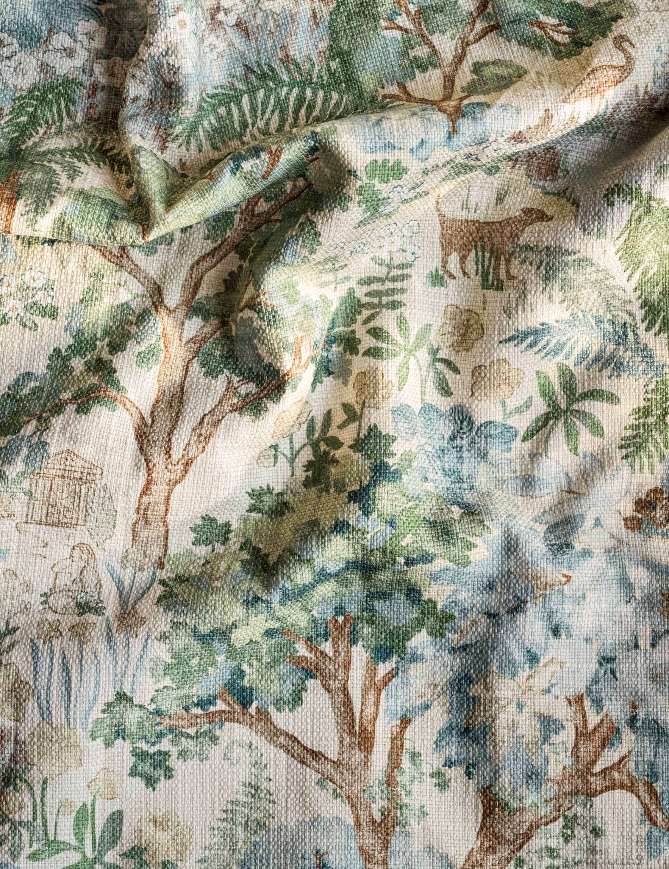 The Stumpery Cotton Fabric by Sanderson - Image 2