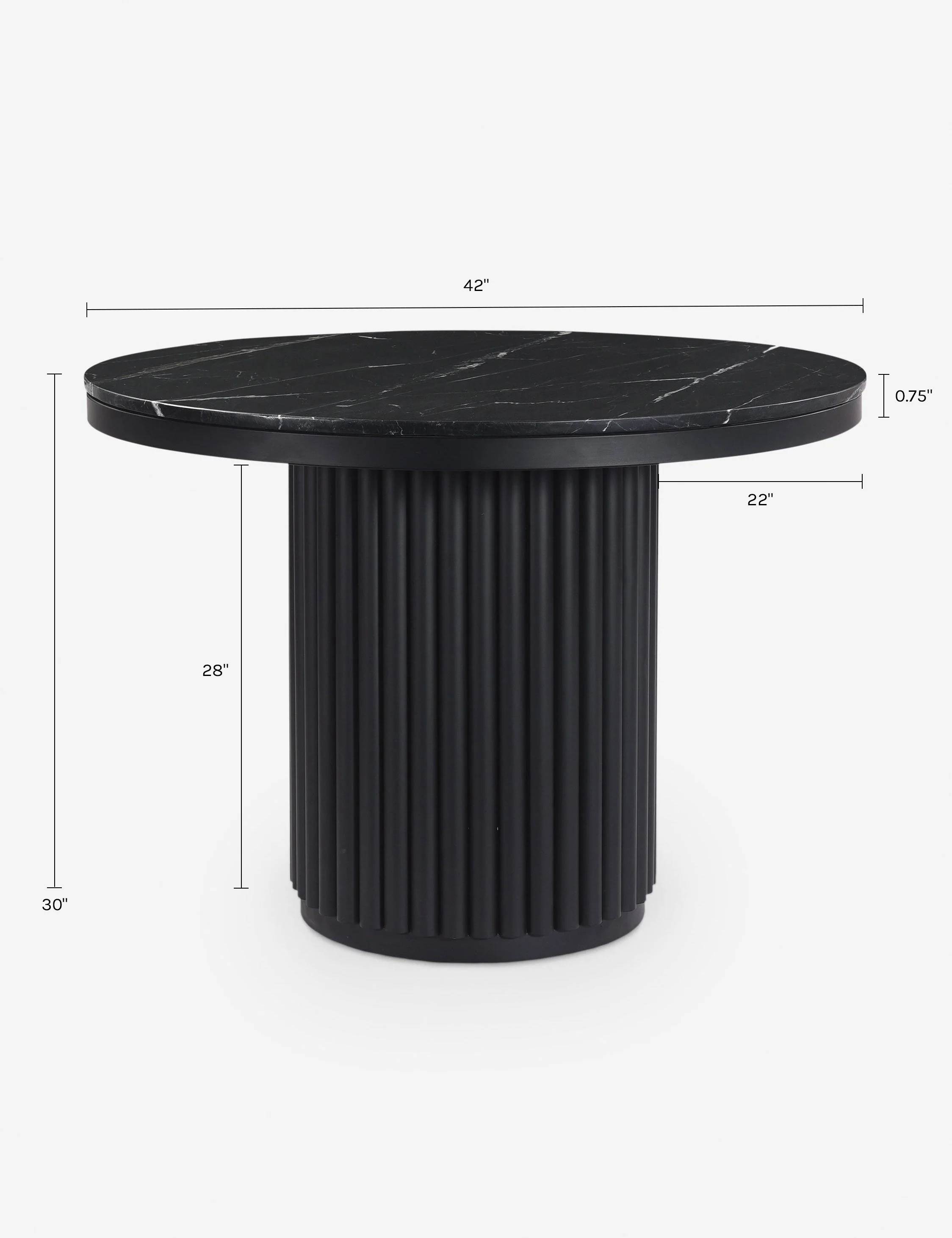Tiago Round Dining Table - Image 6