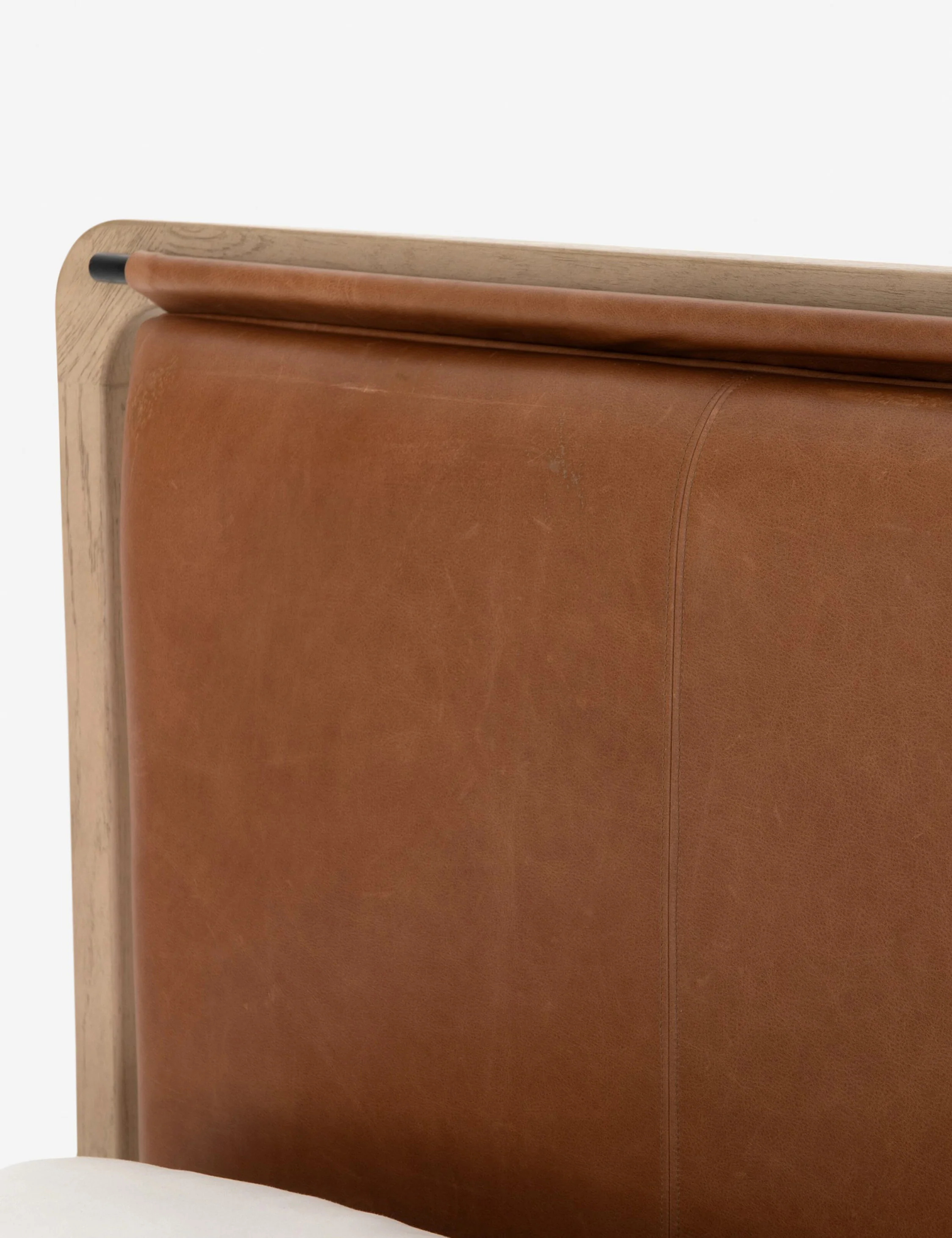 Tierney Leather Bed - Image 9
