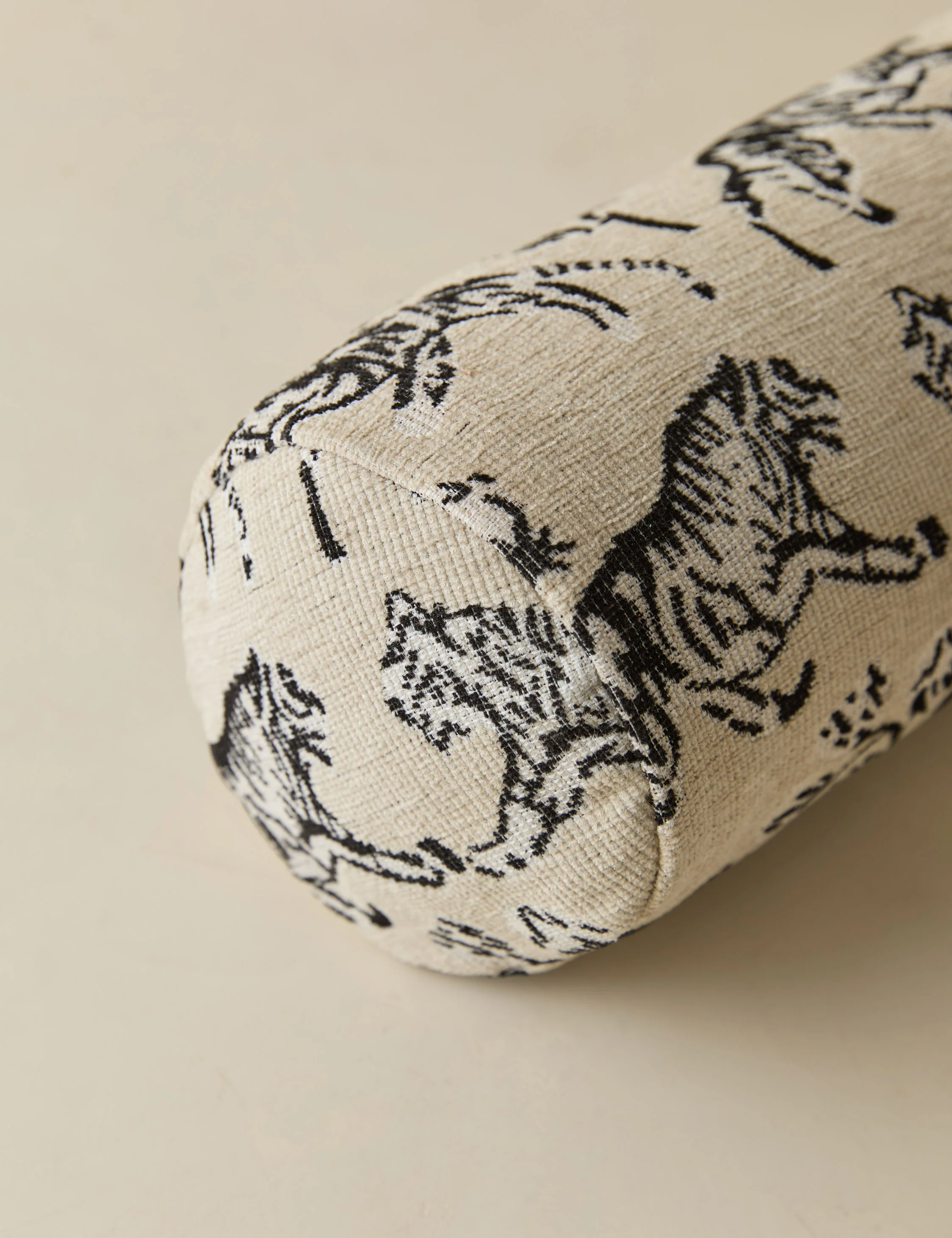 Tiger Jacquard Long Bolster Pillow by Sarah Sherman Samuel - Image 7