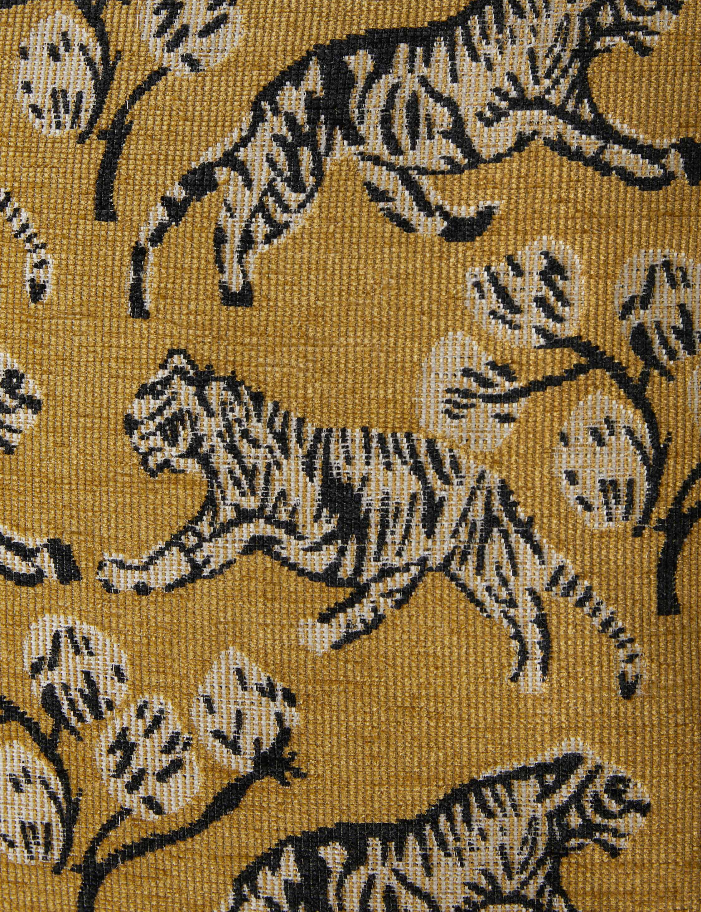 Tiger Jacquard Pillow by Sarah Sherman Samuel - Image 10