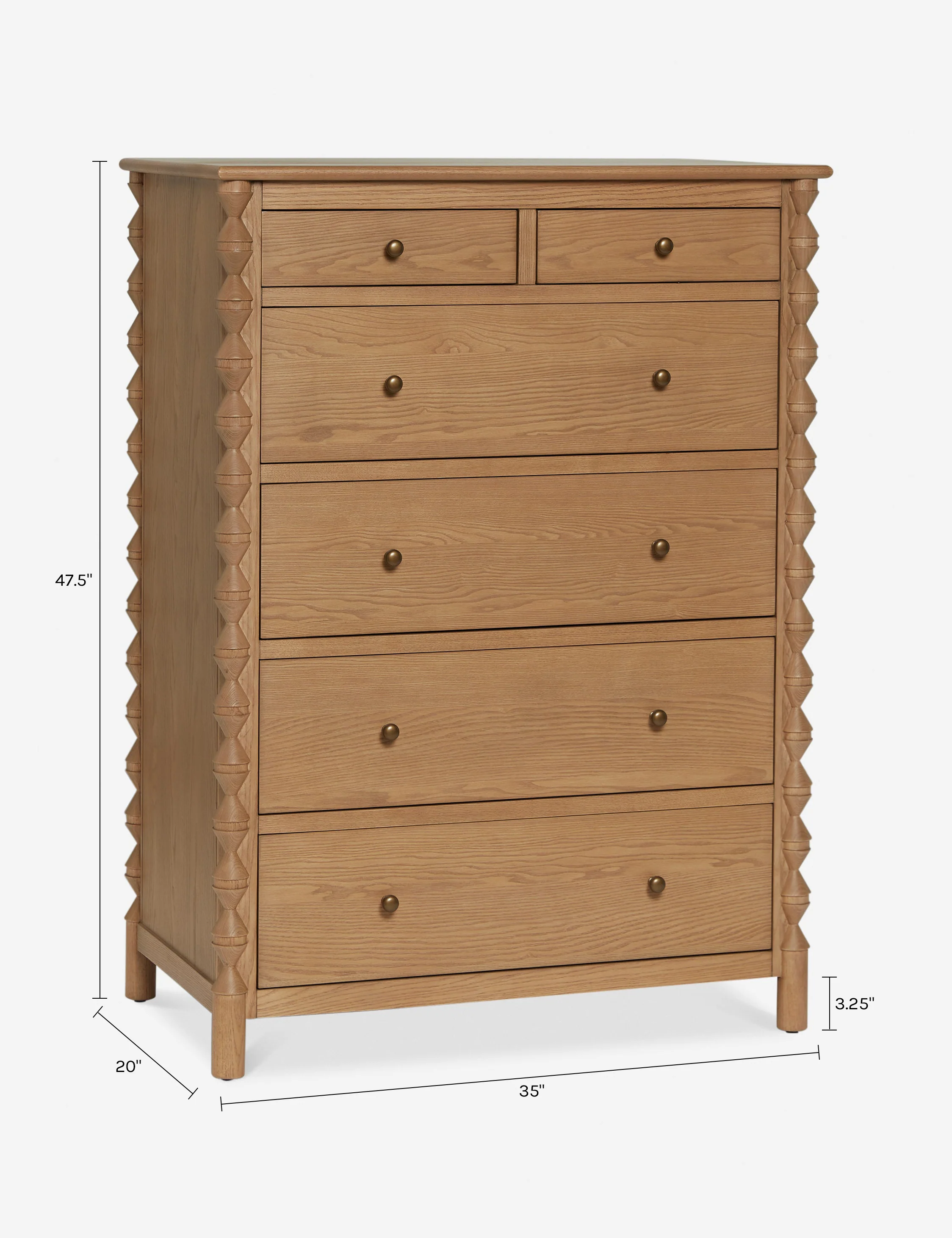 Topia 6-Drawer Dresser by Ginny Macdonald - Image 12
