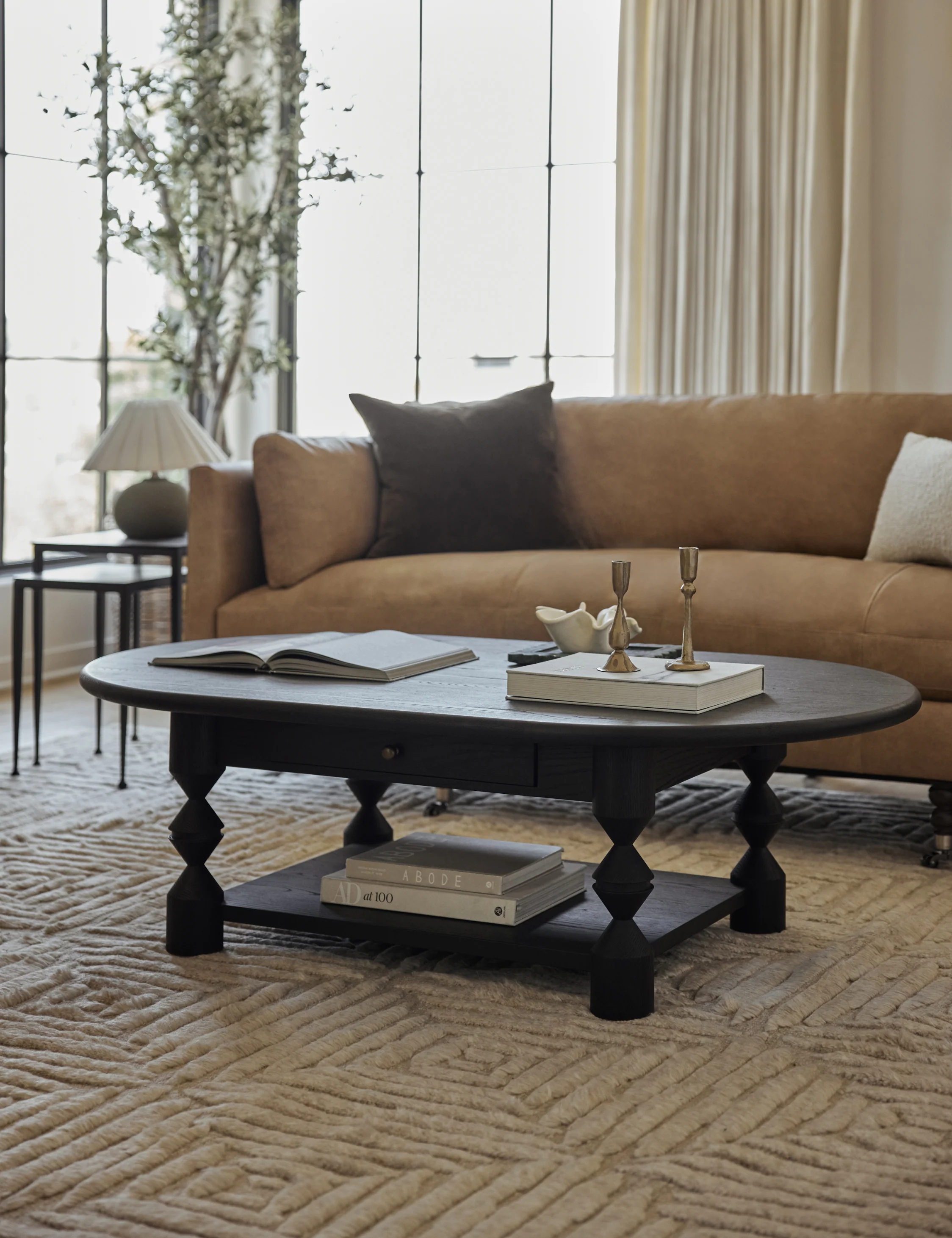 Topia Oval Coffee Table by Ginny Macdonald - Image 13