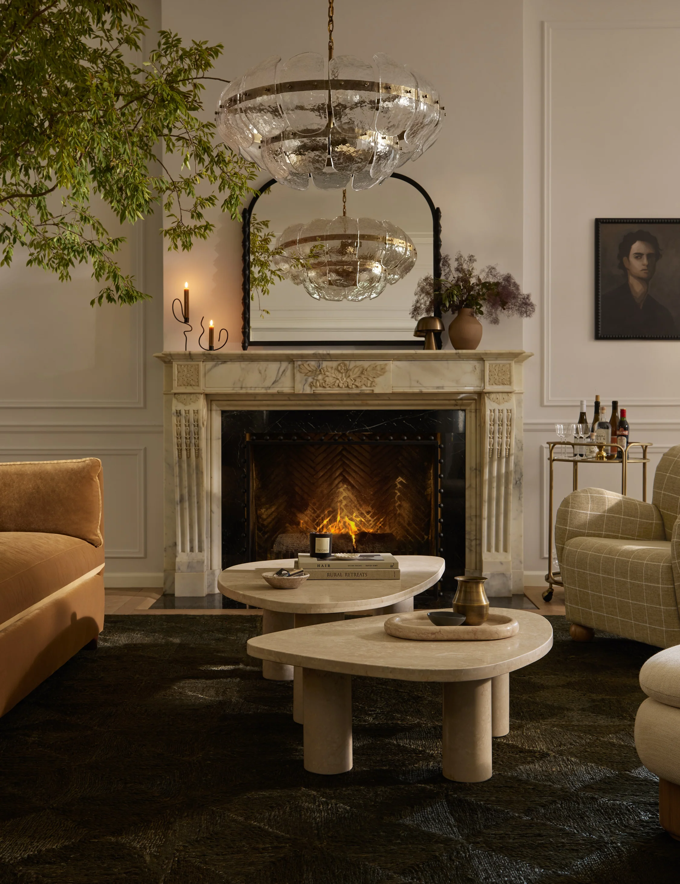 Topia Mantel Mirror by Ginny Macdonald - Image 3