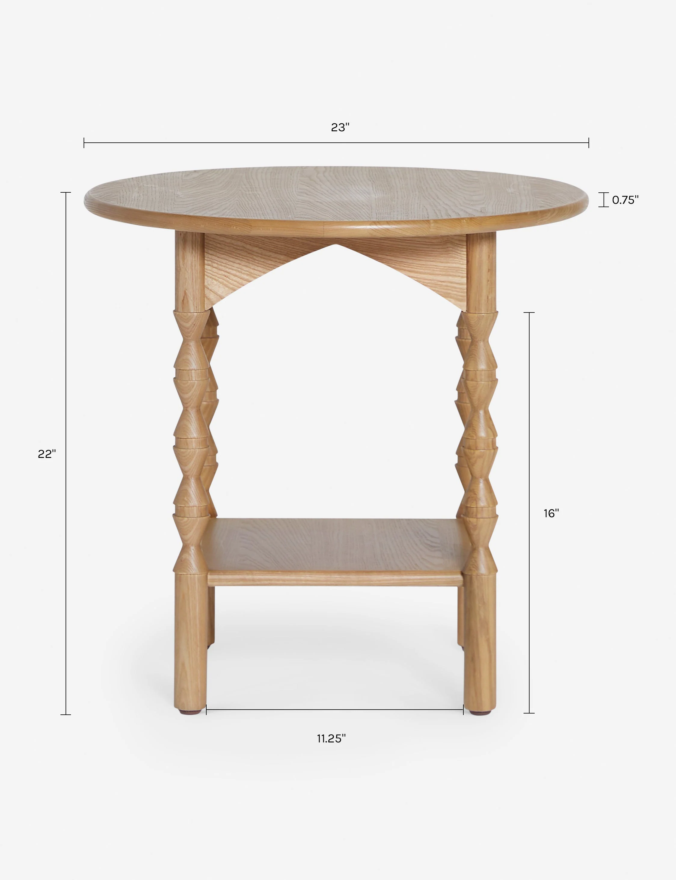 Topia Round Side Table by Ginny Macdonald - Image 11