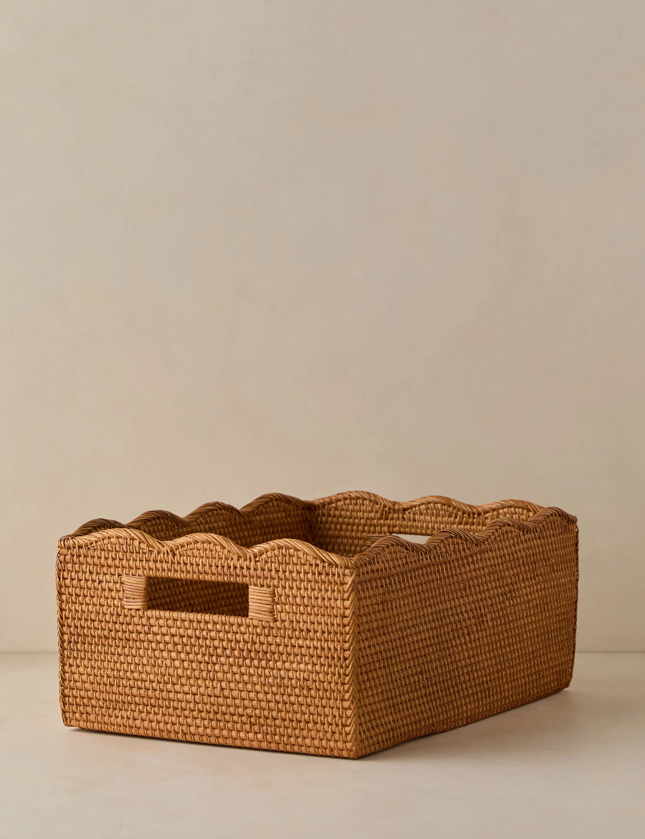 Tyna Rattan Storage Bin - Image 3