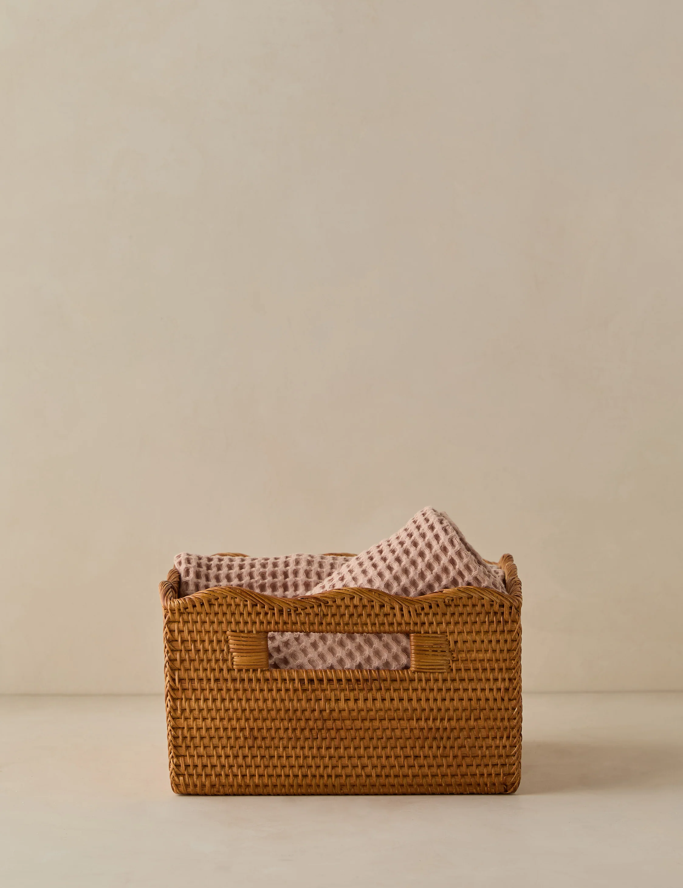 Tyna Rattan Storage Bin - Image 5