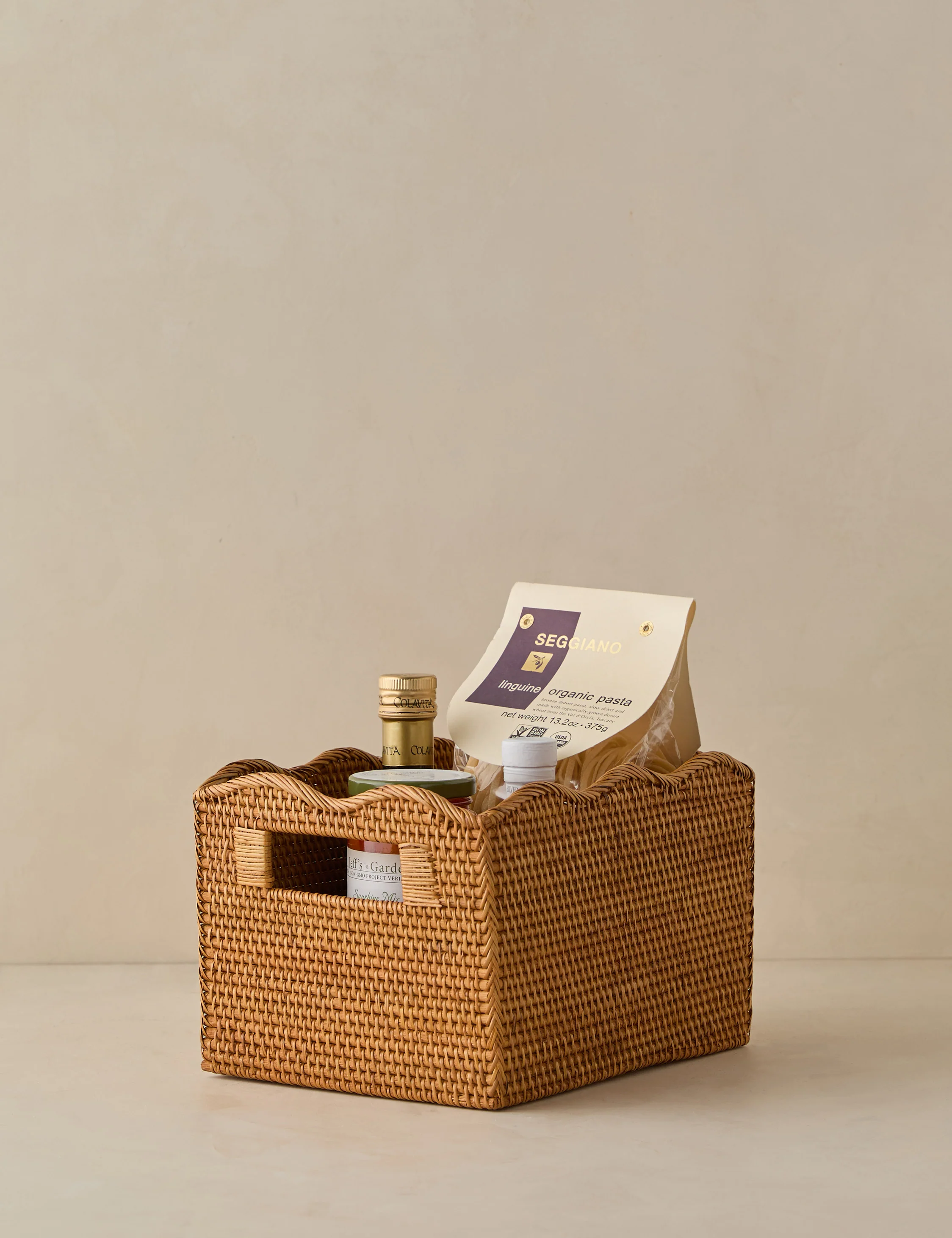 Tyna Rattan Storage Bin - Image 7