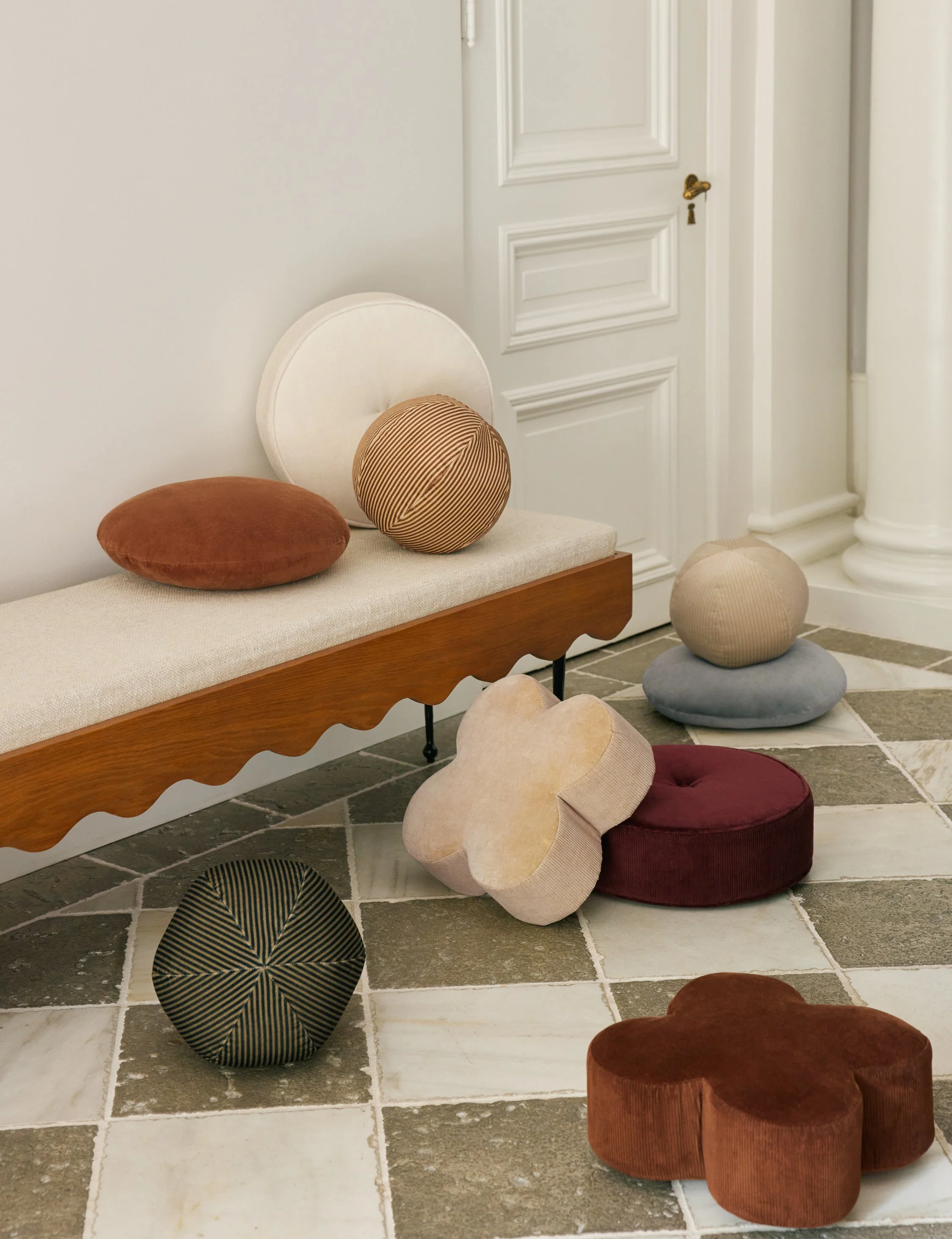 Velvet Round Pillow by Sarah Sherman Samuel - Image 18