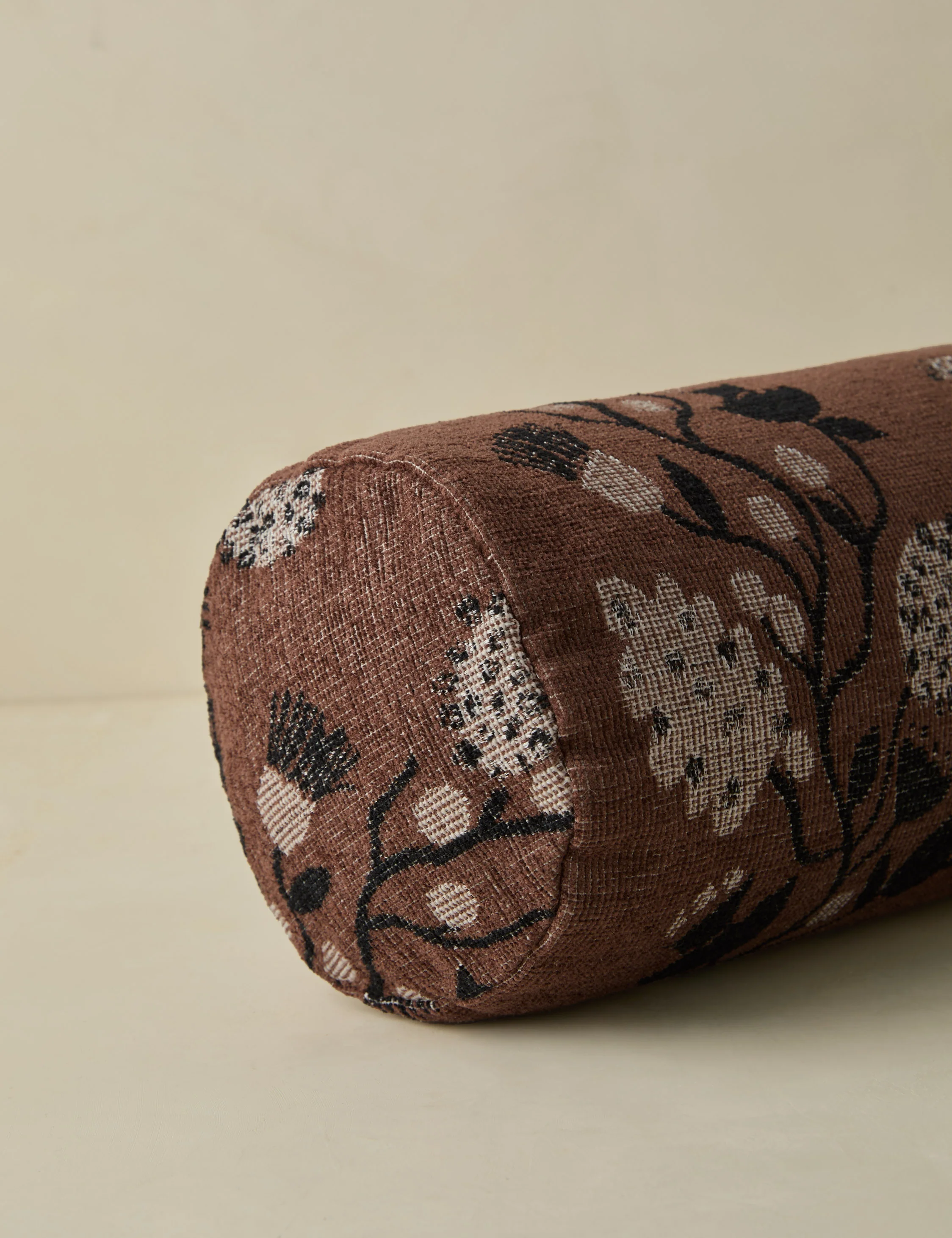 Vini Botanical Jacquard Bolster Pillow by Sarah Sherman Samuel - Image 4