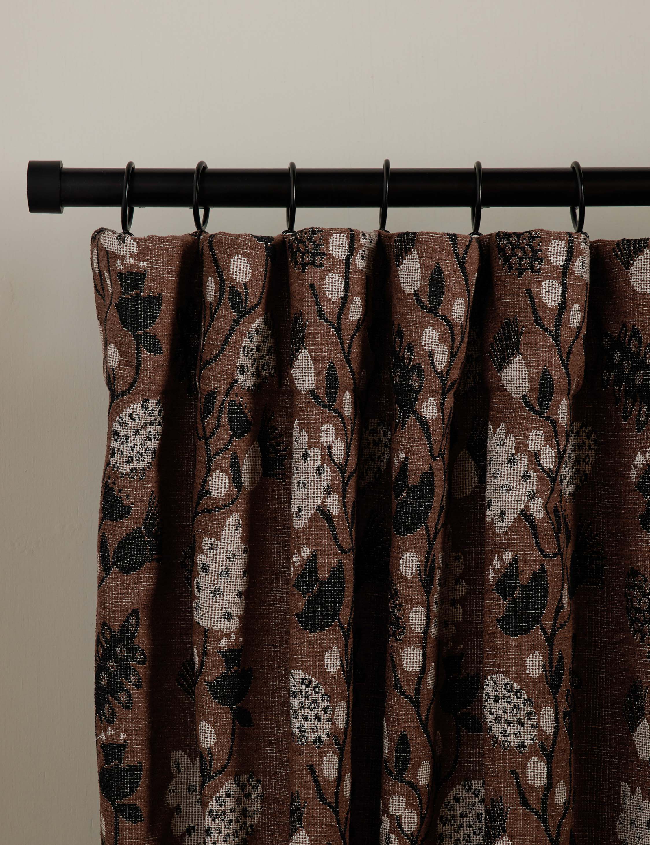 Vini Botanical Jacquard Curtain Panel by Sarah Sherman Samuel - Image 3