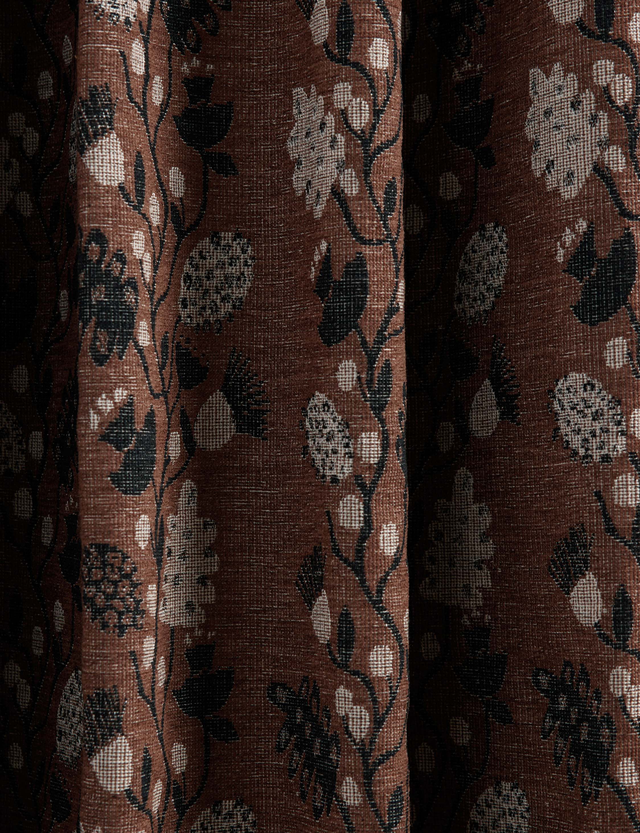 Vini Botanical Jacquard Curtain Panel by Sarah Sherman Samuel - Image 4