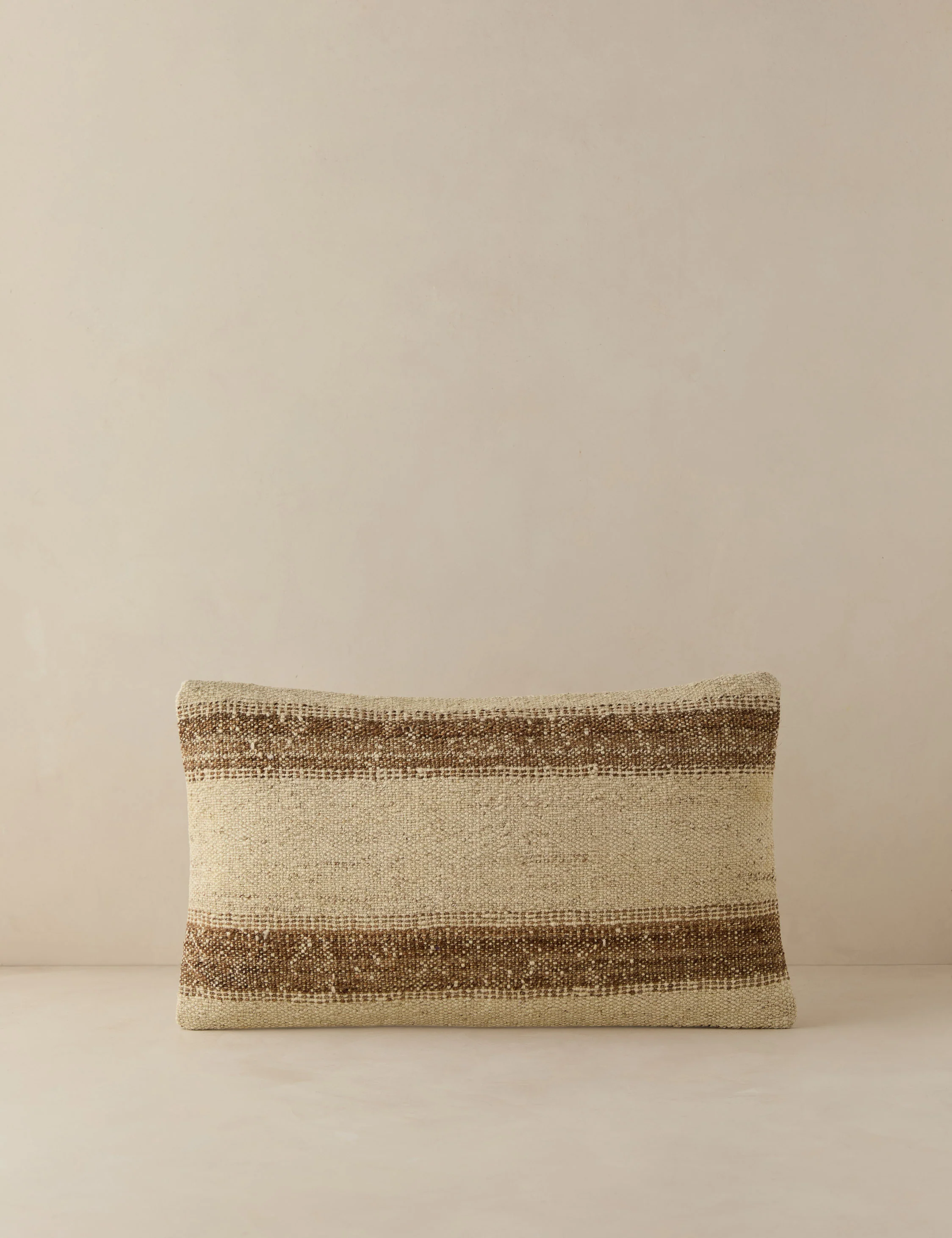 Vintage Lumbar Pillow No. 138, 12" x 20"