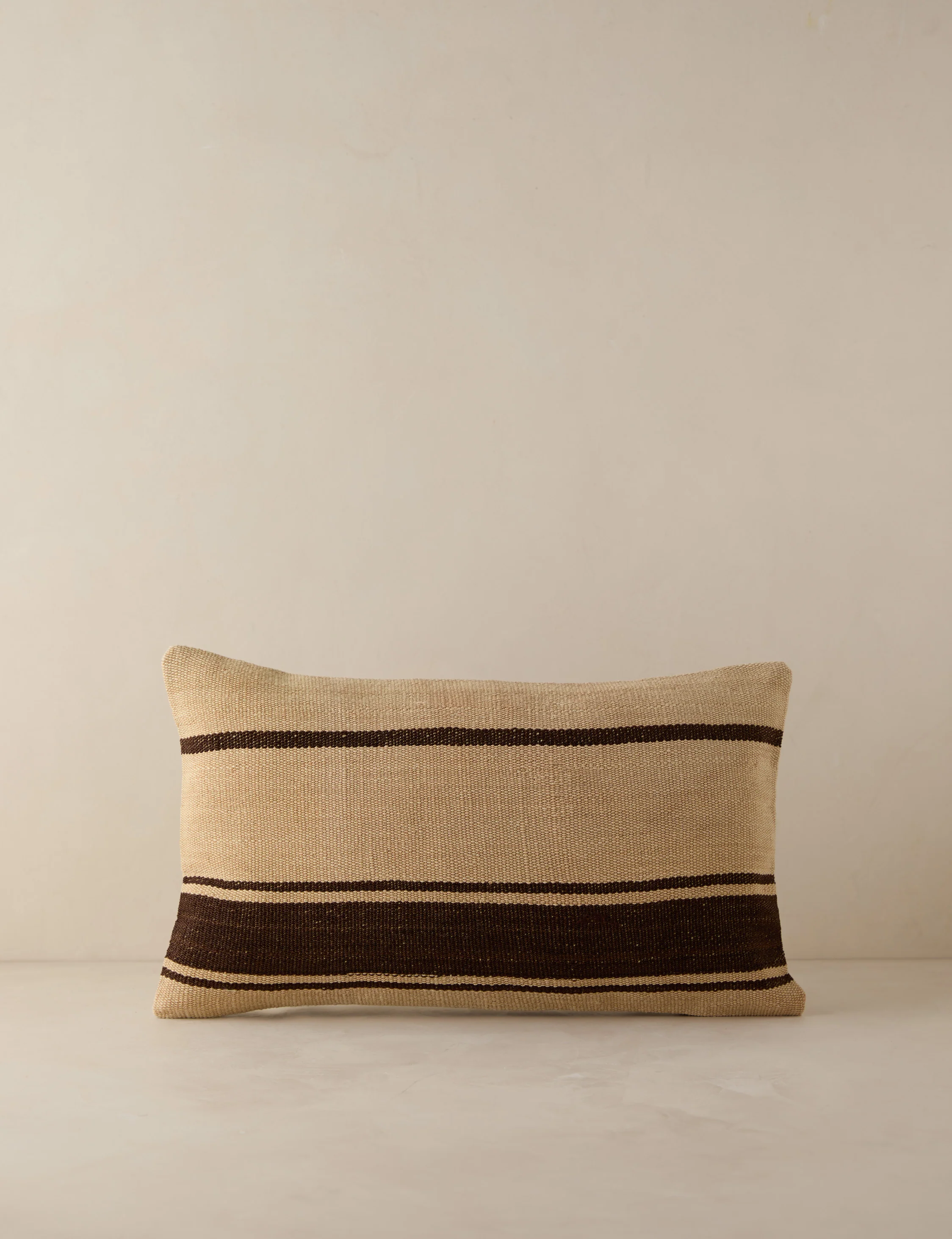Vintage Lumbar Pillow No. 183, 12" x 20"