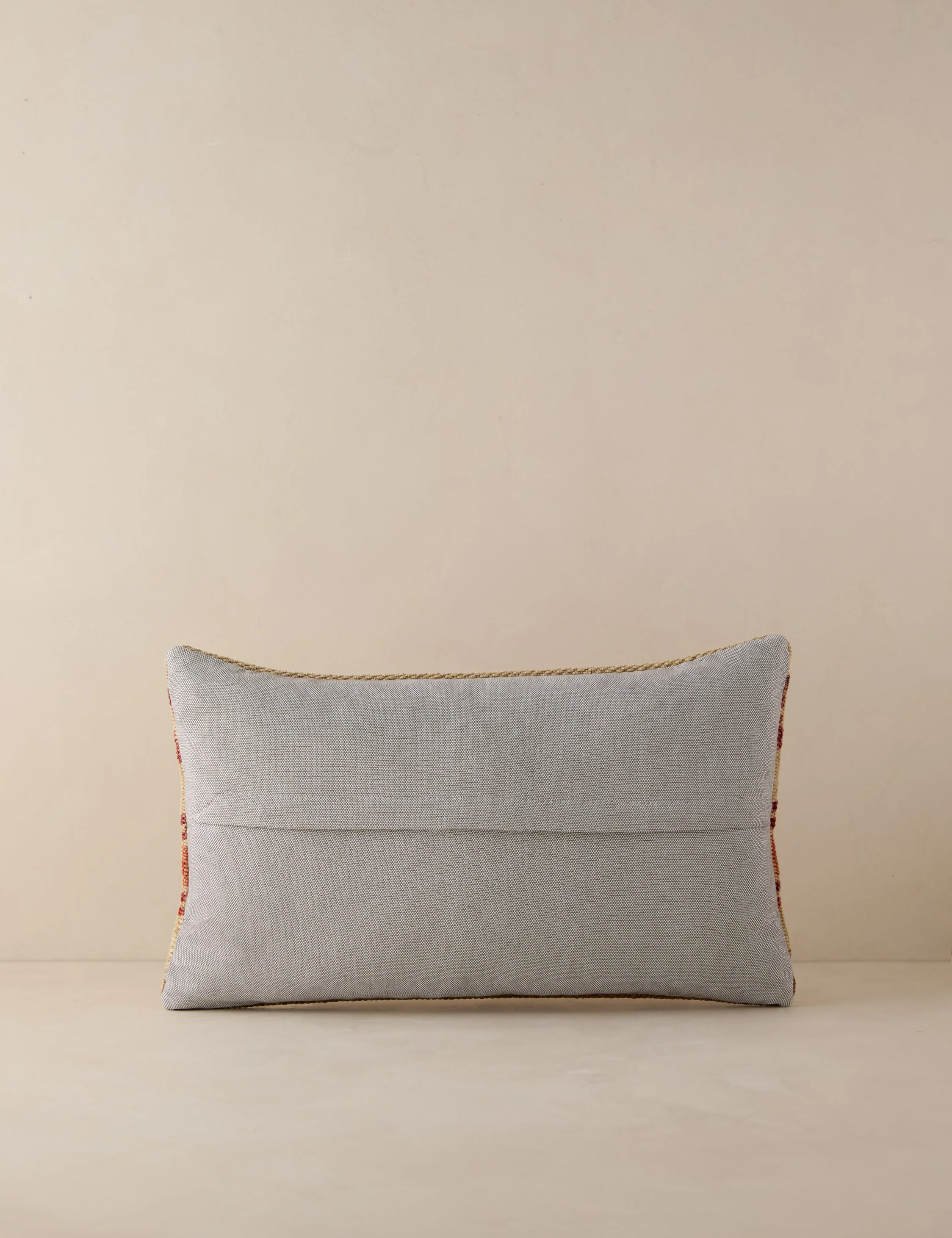 Vintage Lumbar Pillow No. 191, 12" x 20" - Image 2