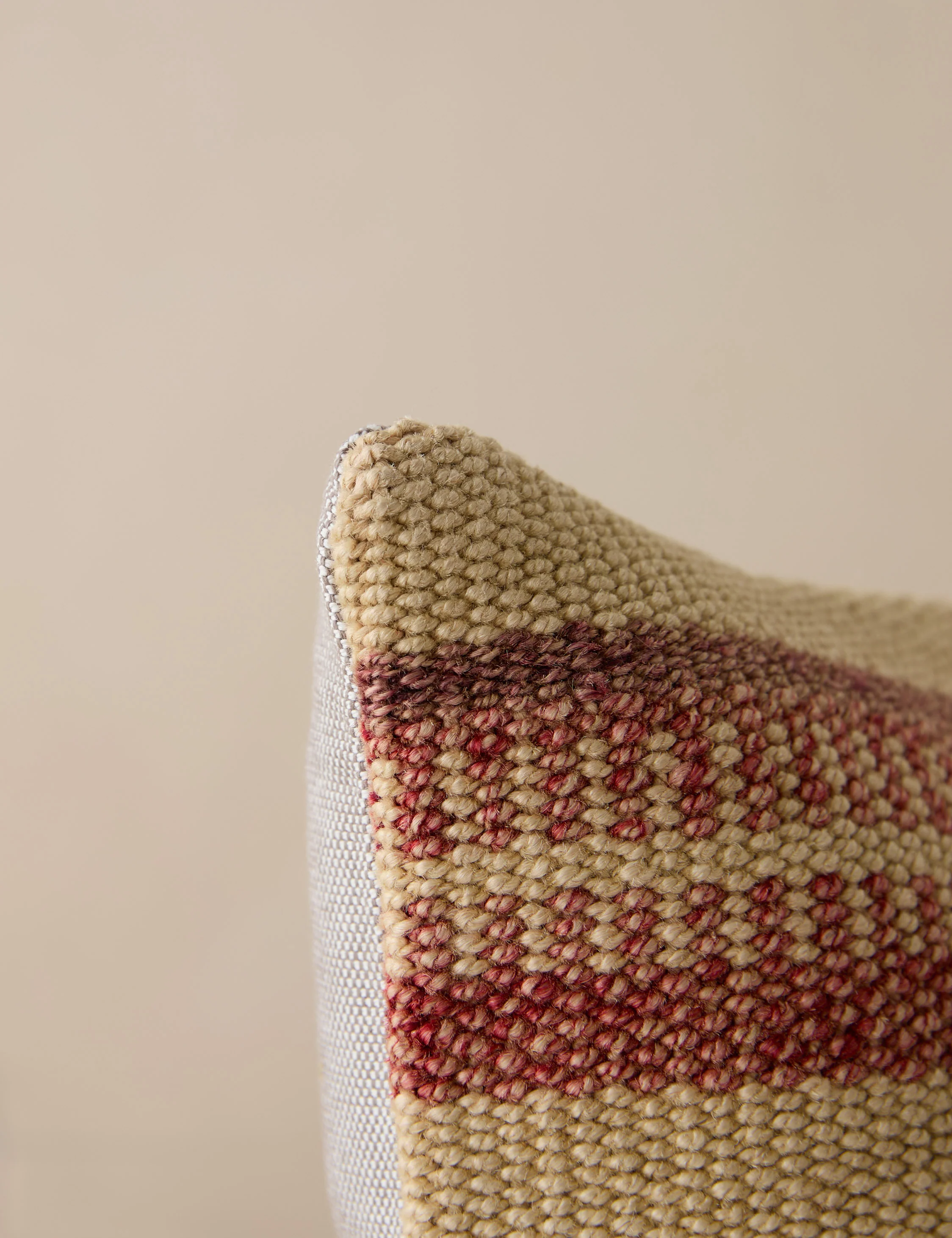 Vintage Lumbar Pillow No. 191, 12" x 20" - Image 3