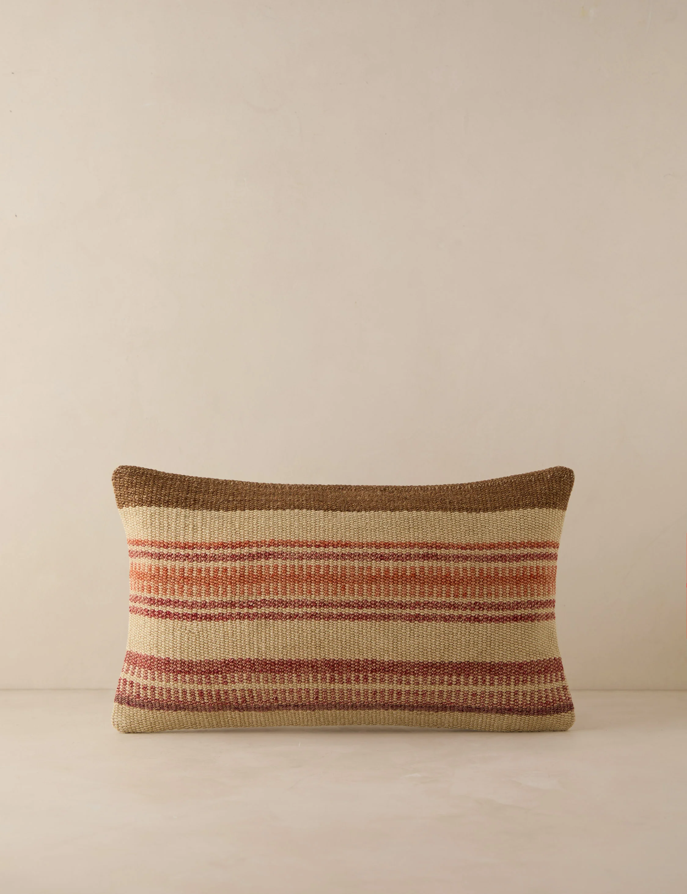 Vintage Lumbar Pillow No. 202, 12" x 20"
