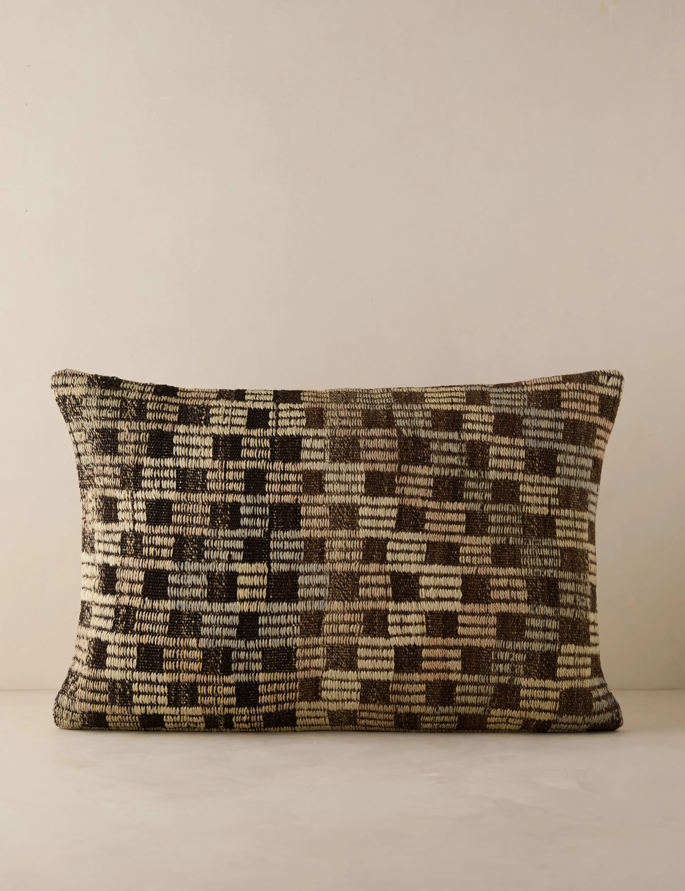 Vintage Lumbar Pillow No. 217, 16" x 24"