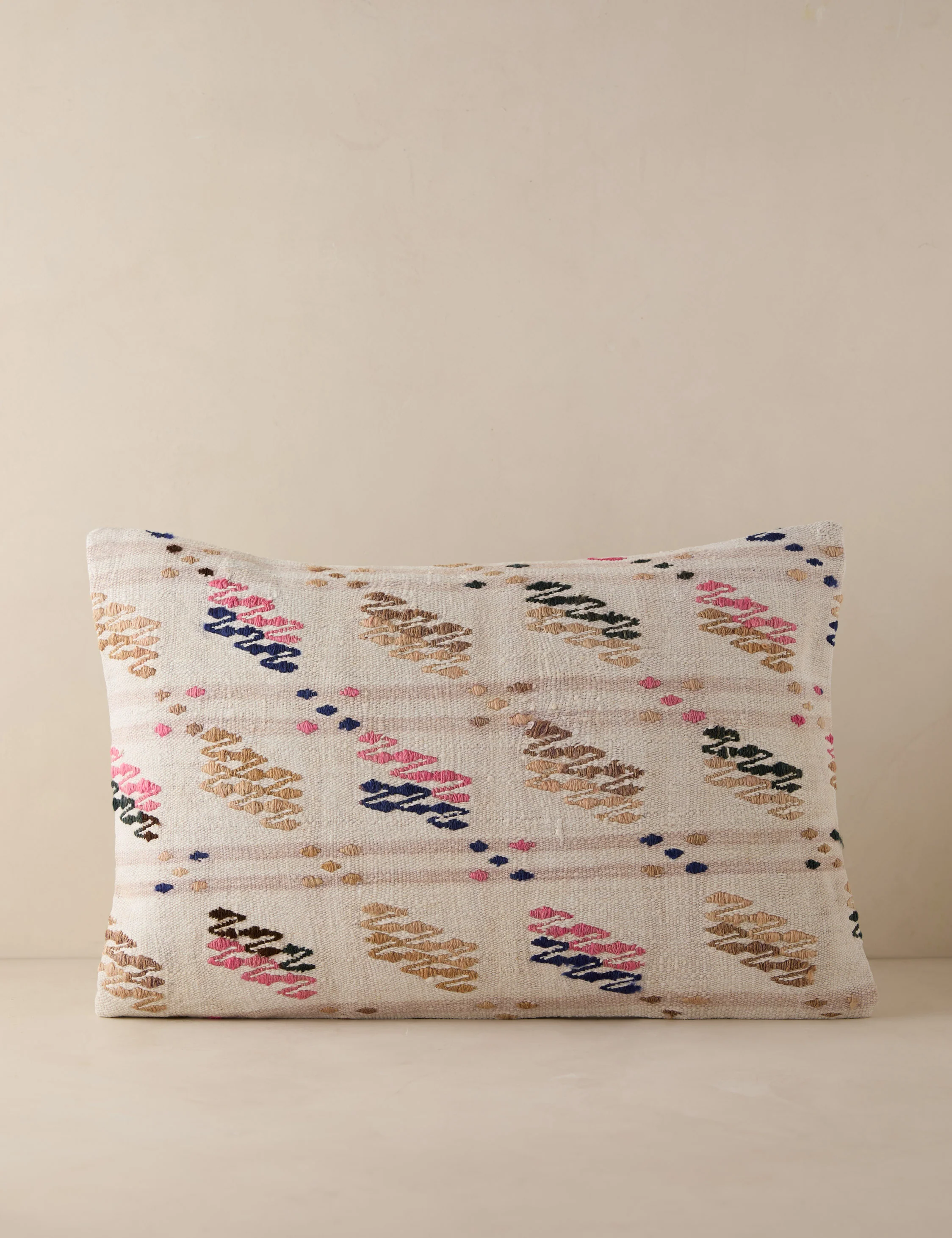 Vintage Lumbar Pillow No. 231, 16" x 24"