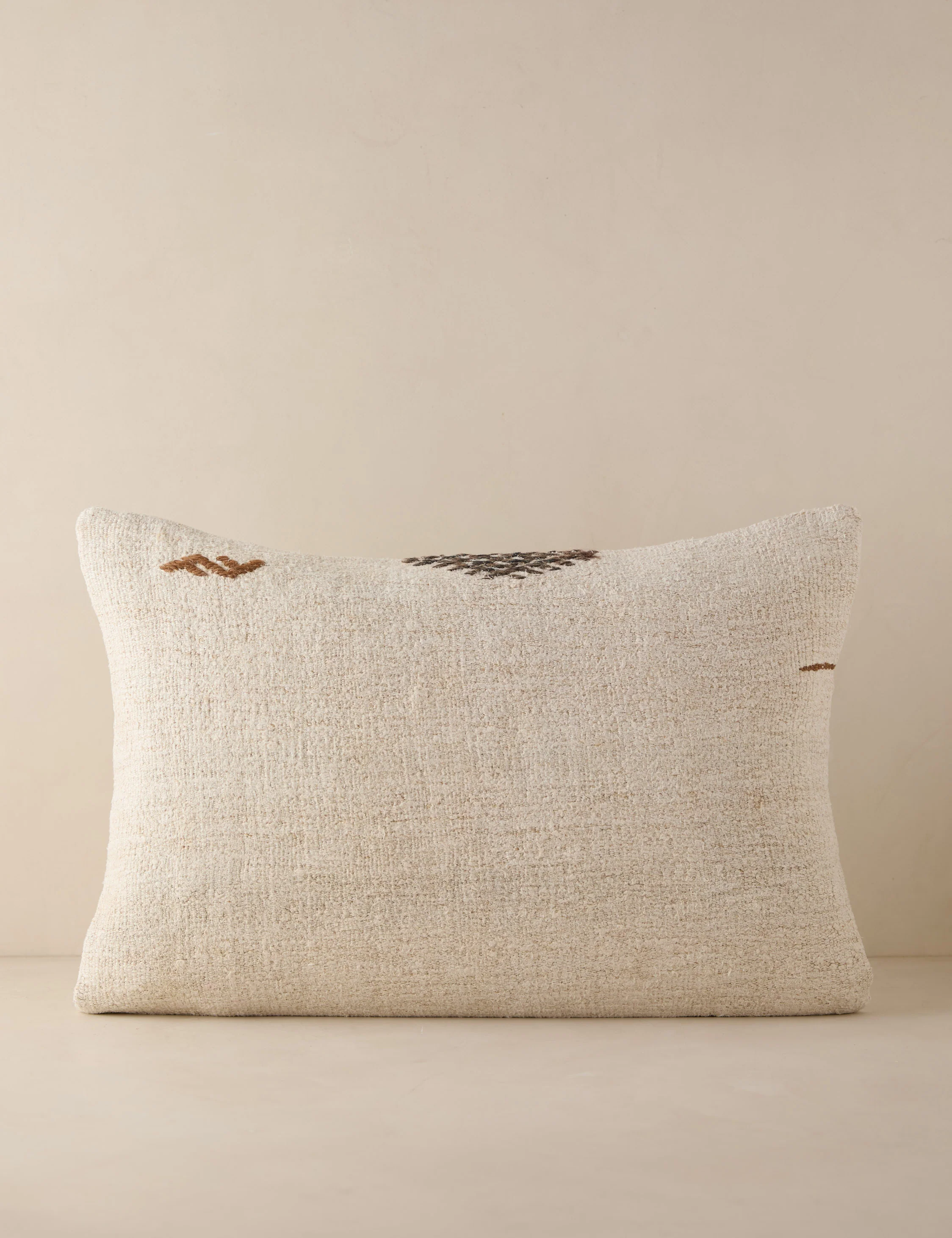 Vintage Lumbar Pillow No. 235, 16" x 24"