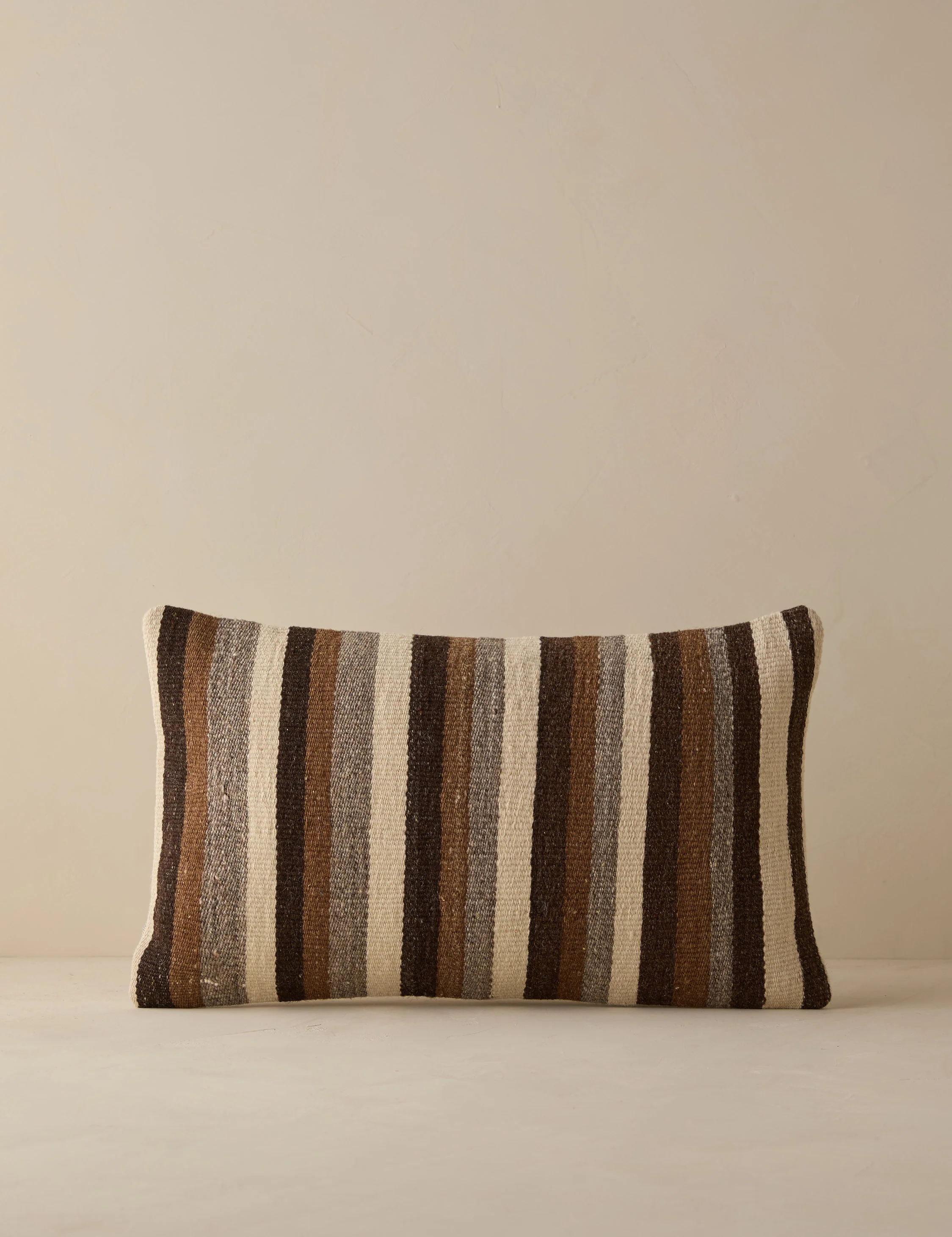 Vintage Lumbar Pillow No. 260, 12" x 20"