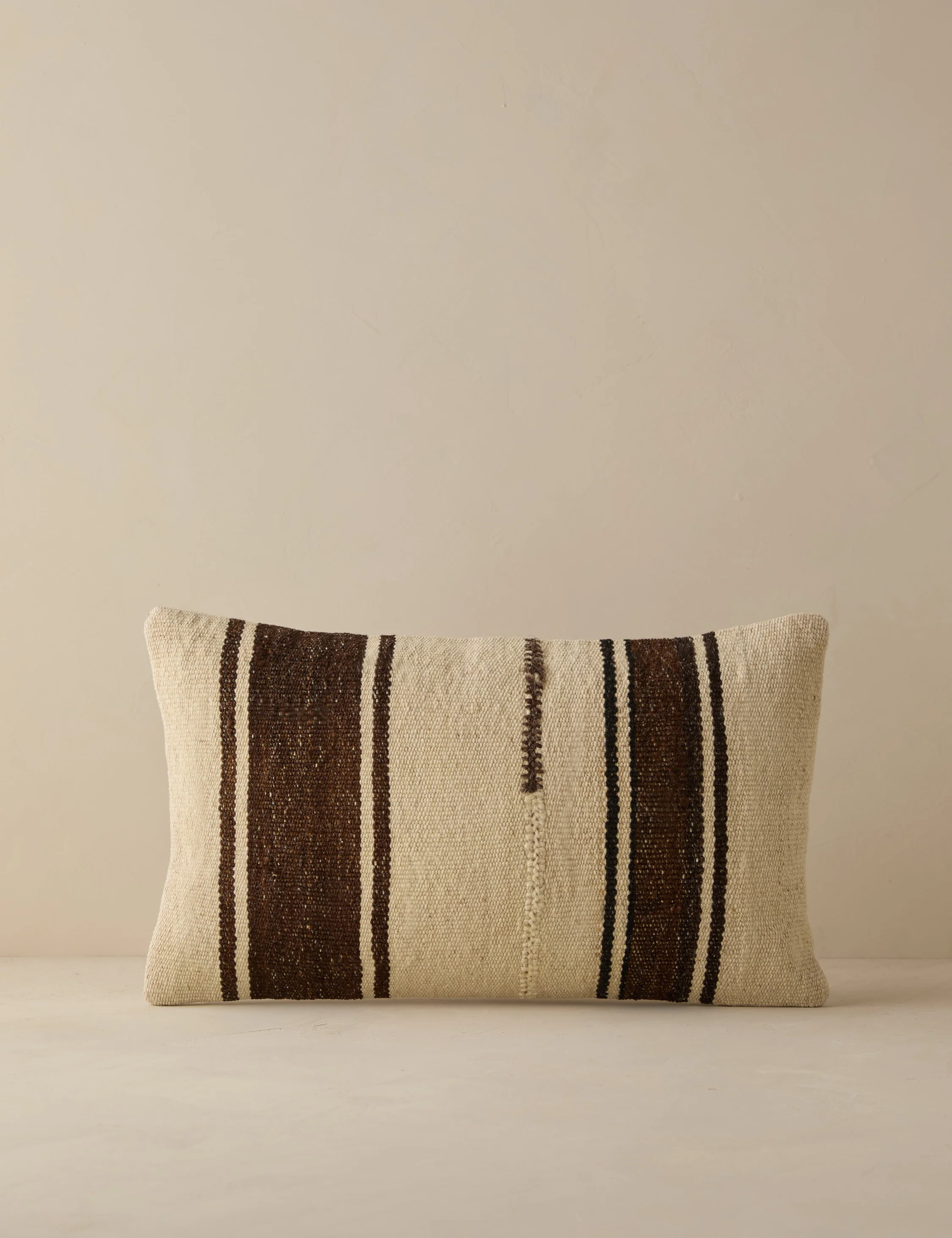 Vintage Lumbar Pillow No. 270, 12" x 20"