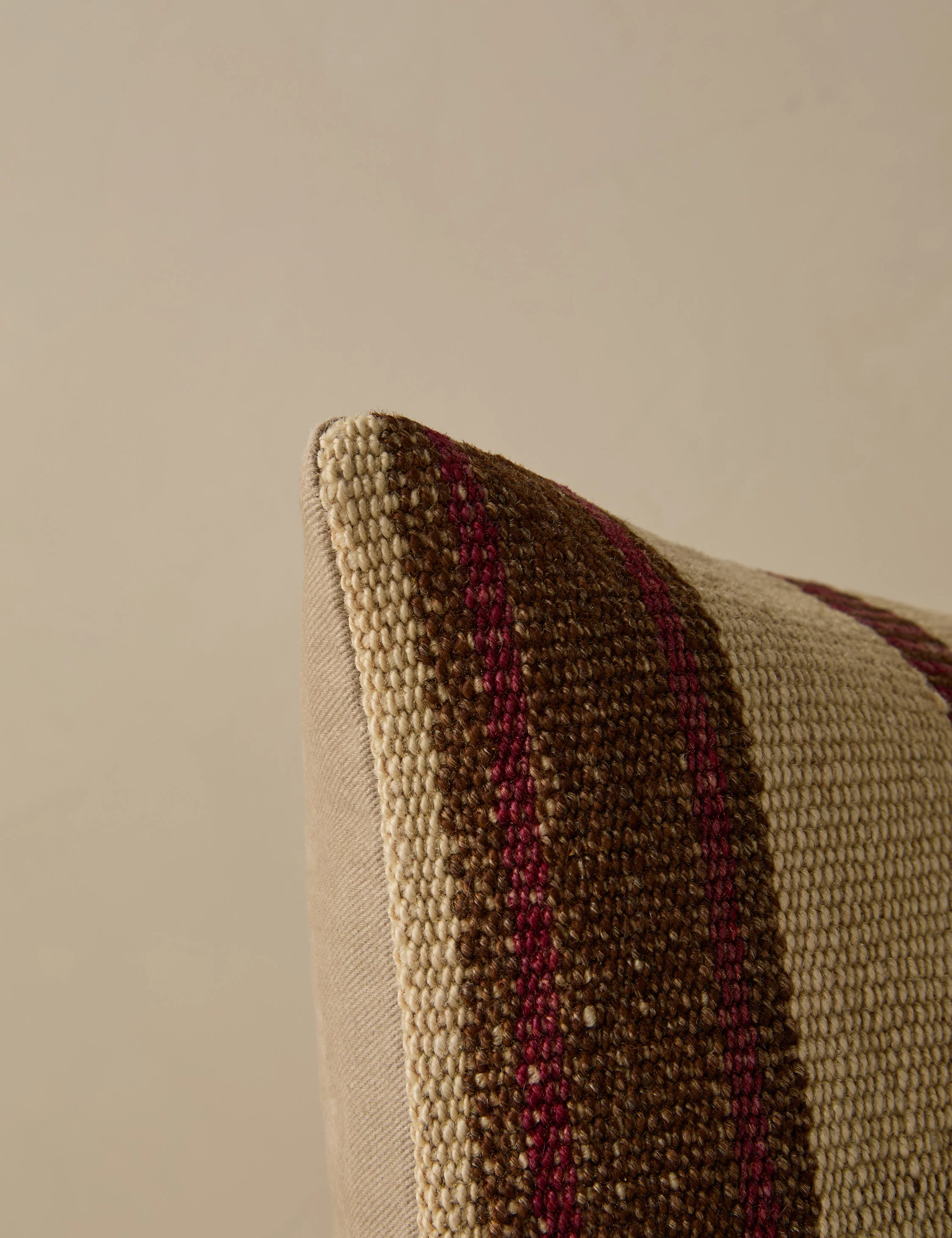 Vintage Lumbar Pillow No. 280, 12" x 20" - Image 3
