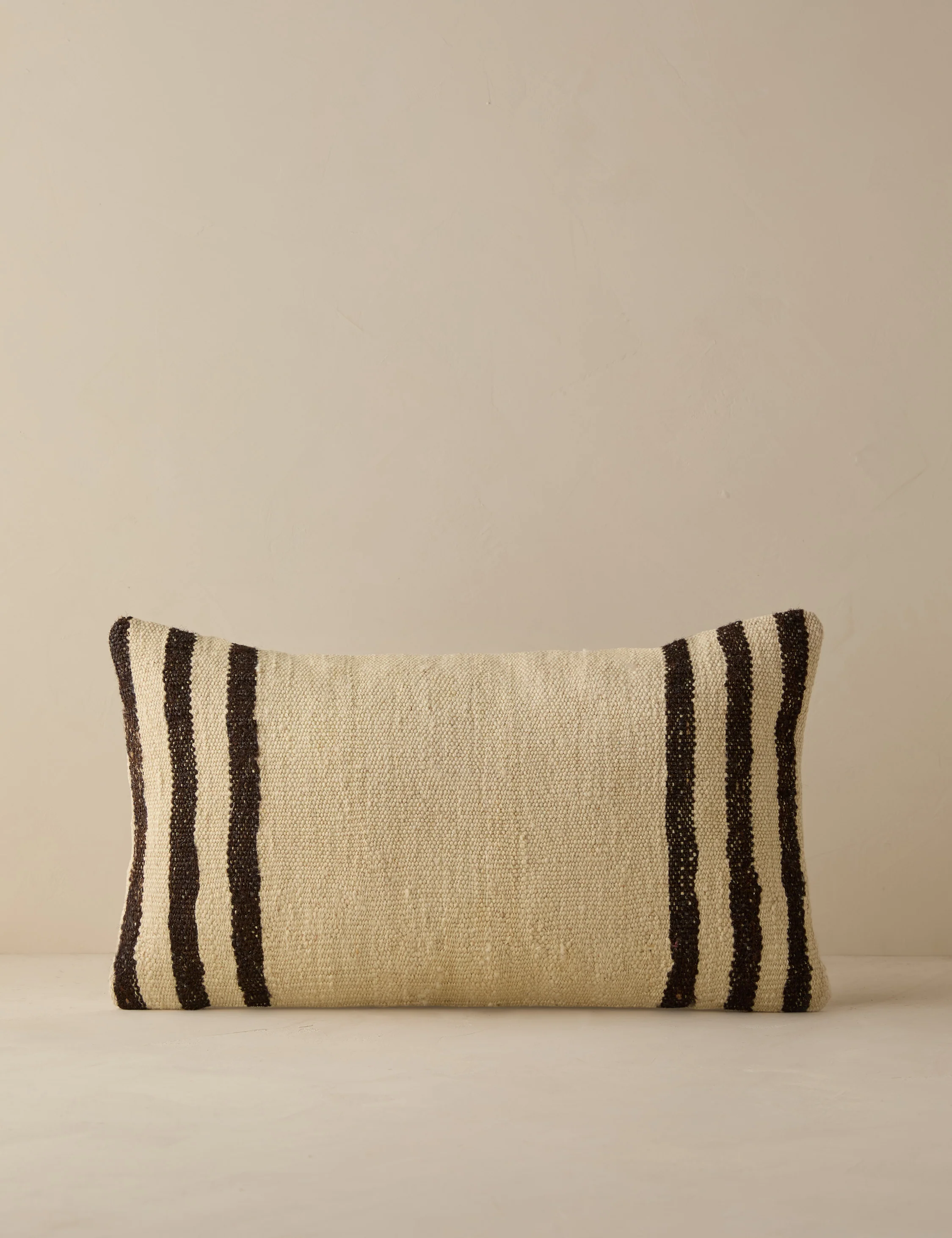 Vintage Lumbar Pillow No. 282, 12" x 20"