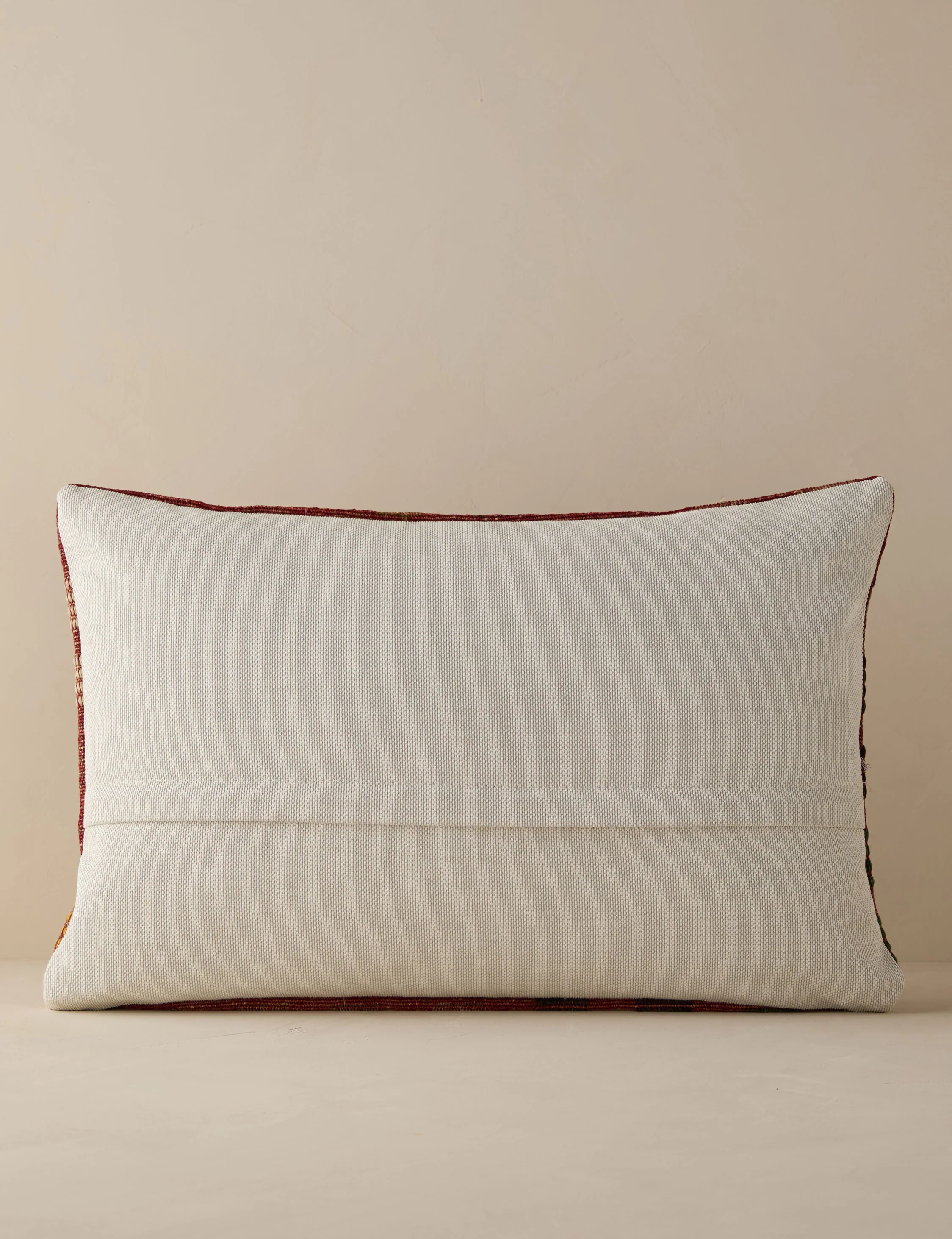 Vintage Lumbar Pillow No. 285, 16" x 24" - Image 2