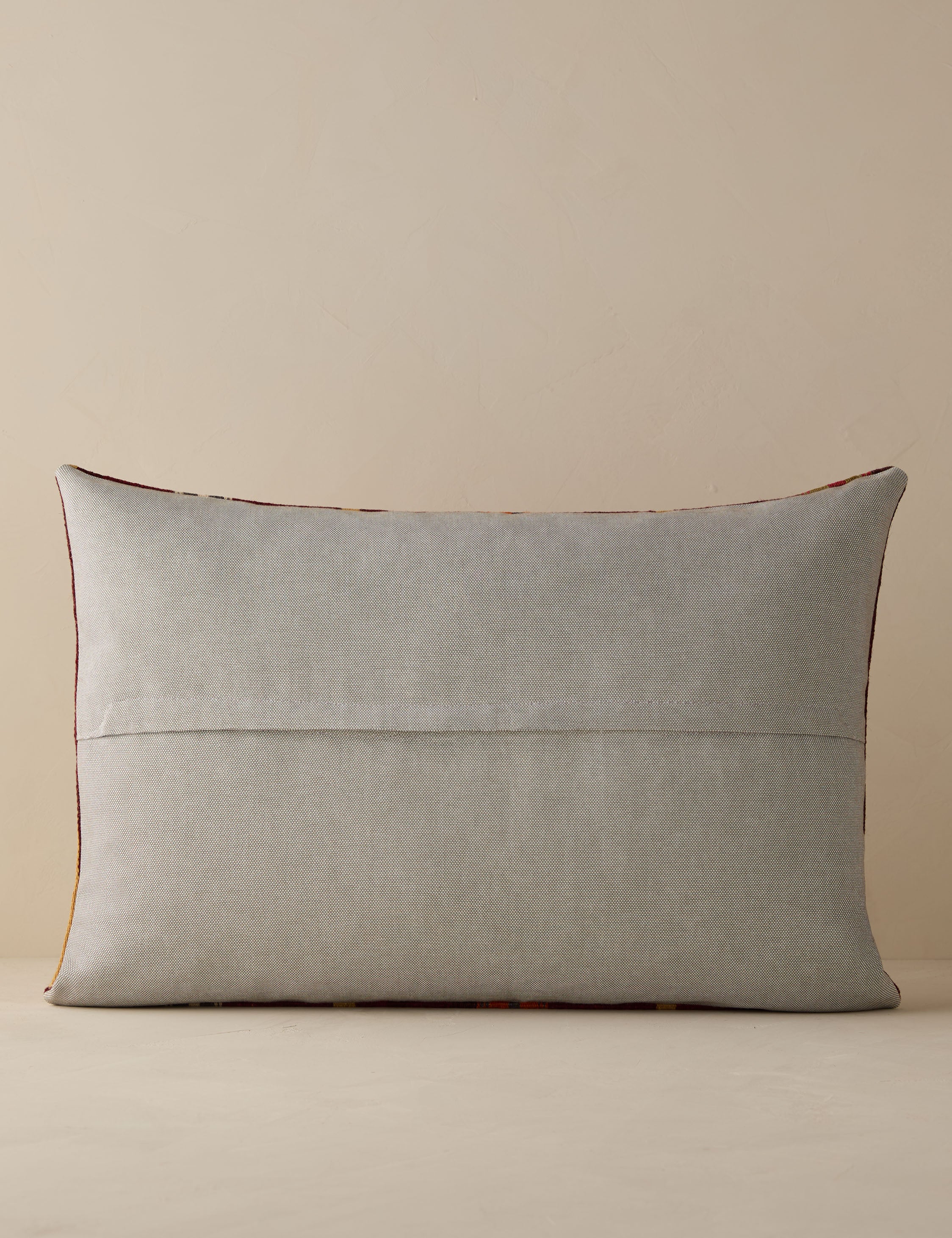 Vintage Lumbar Pillow No. 295, 16" x 24" - Image 2