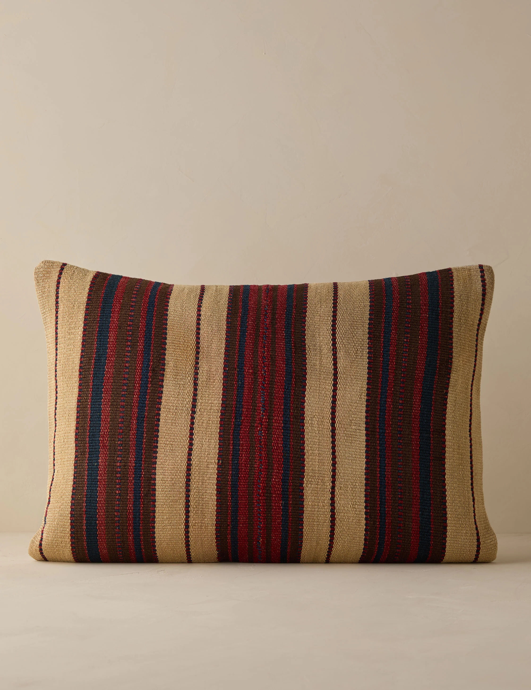 Vintage Lumbar Pillow No. 298, 16" x 24"
