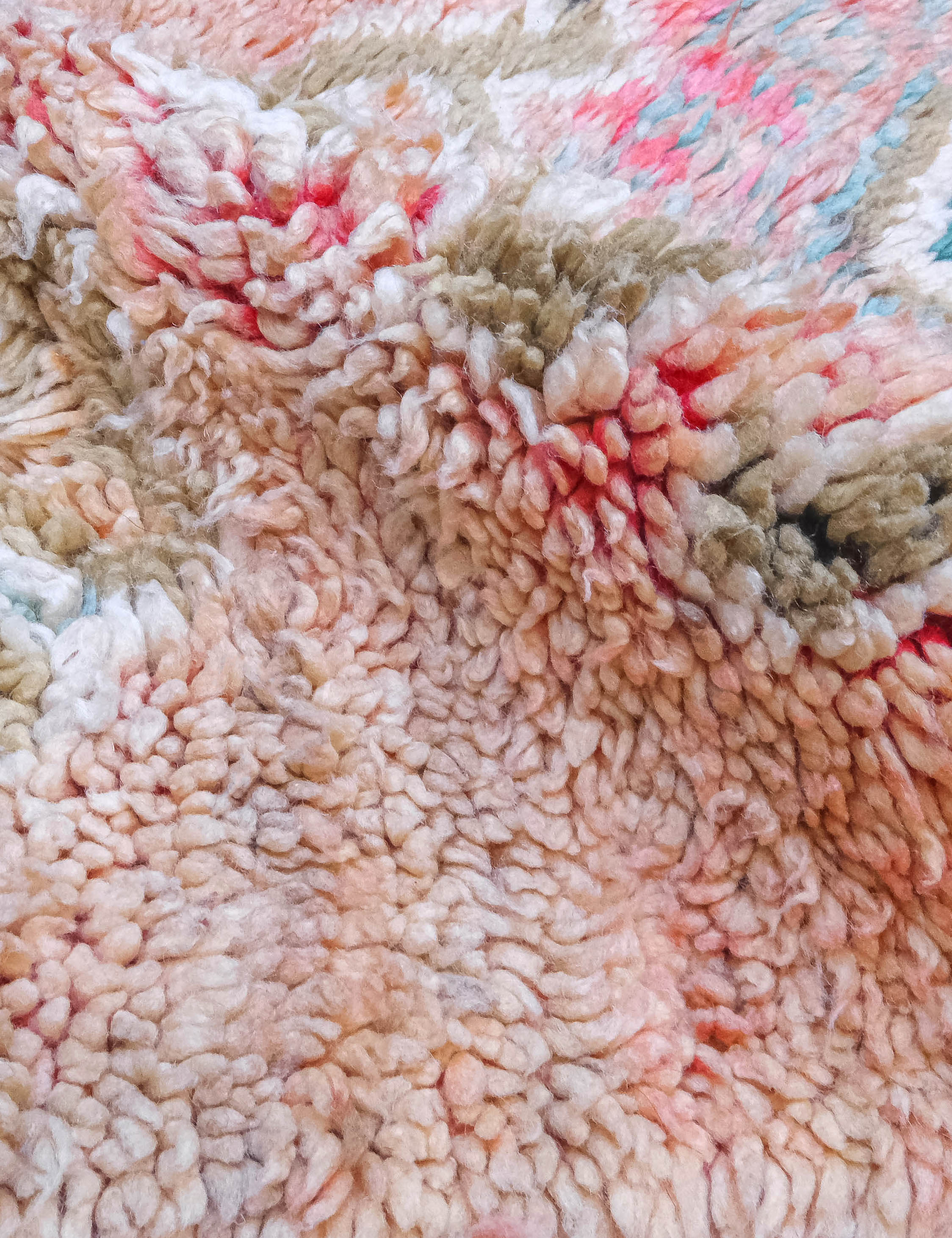 Vintage Moroccan Rug no. 80, 5'1" x 7'2" - Image 3