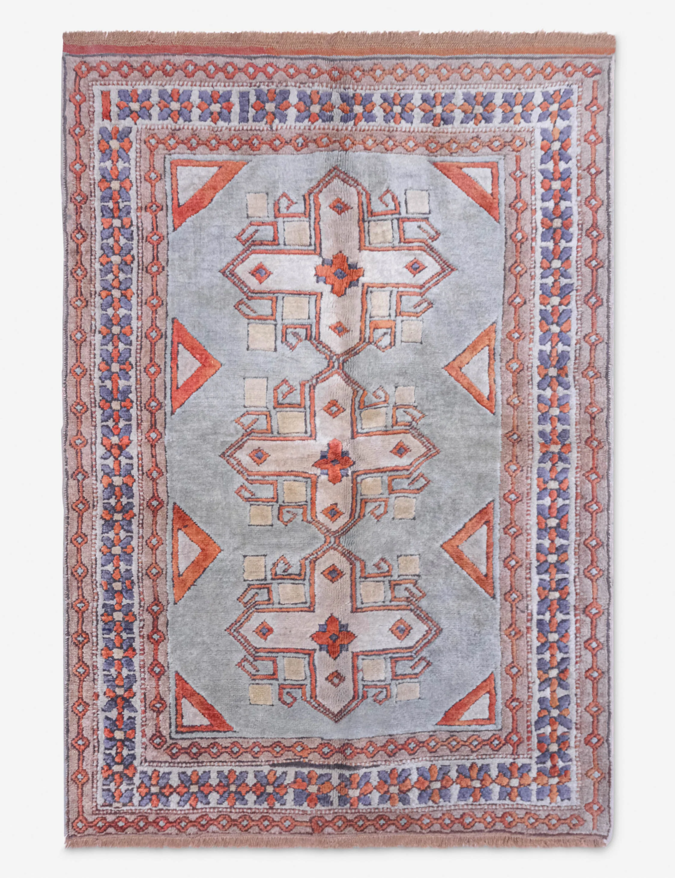 Vintage Moroccan Rug no. 87, 4' x 5'8"
