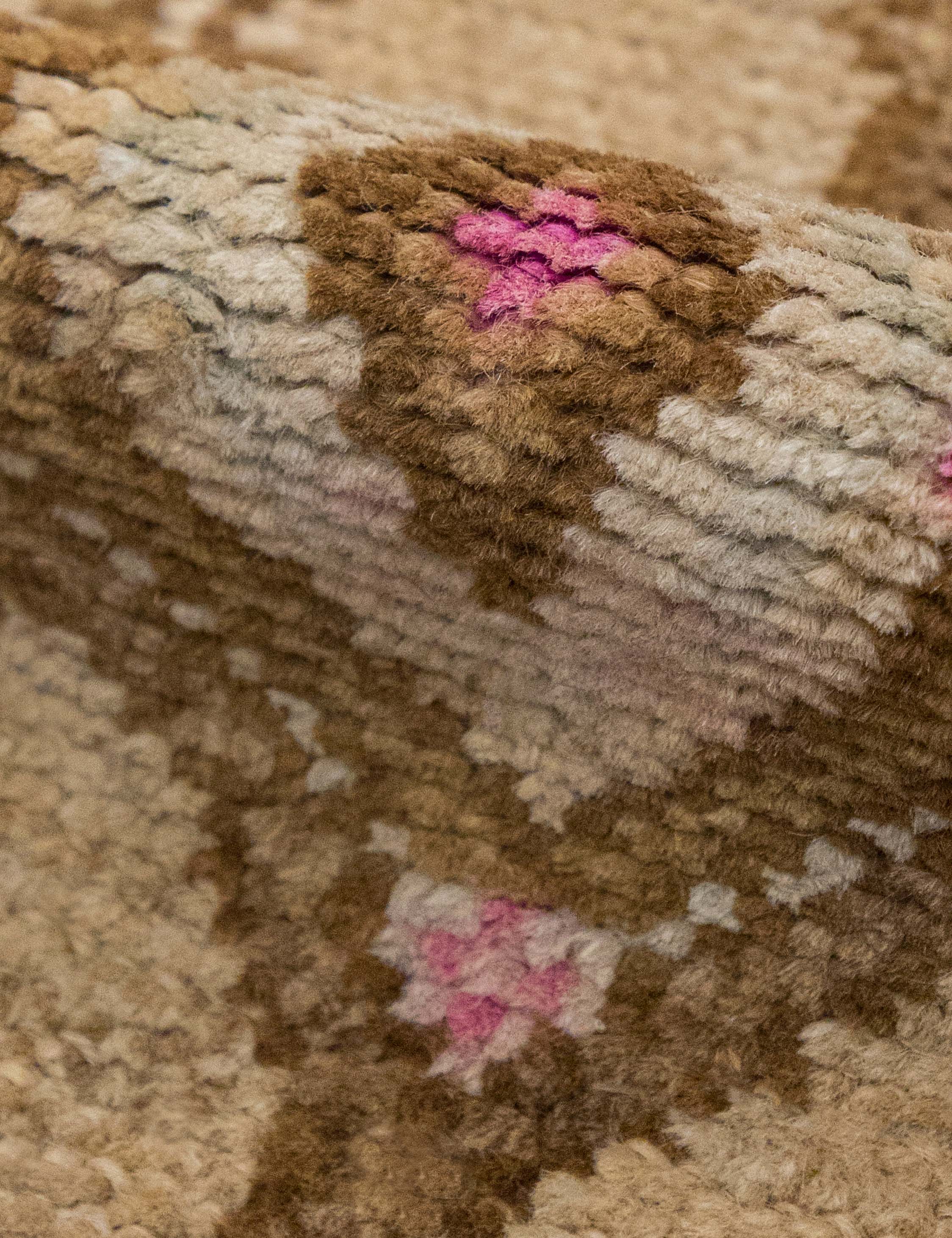 Vintage Turkish Hand-Knotted Wool Mini Rug No. 311, 1'5" x 3'2" - Image 4