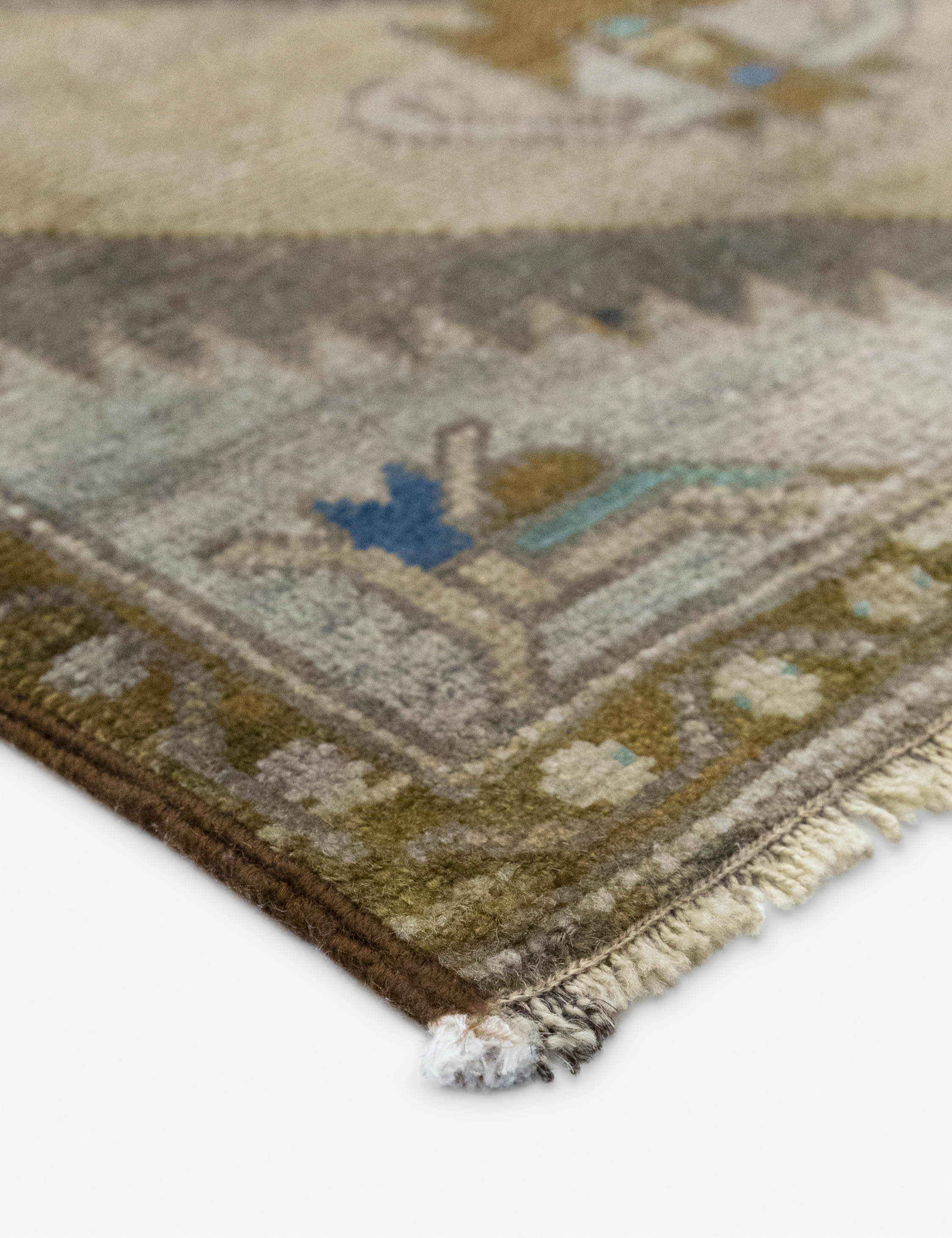 Vintage Turkish Hand-Knotted Wool Mini Rug No. 318, 1'7" x 2'8" - Image 2