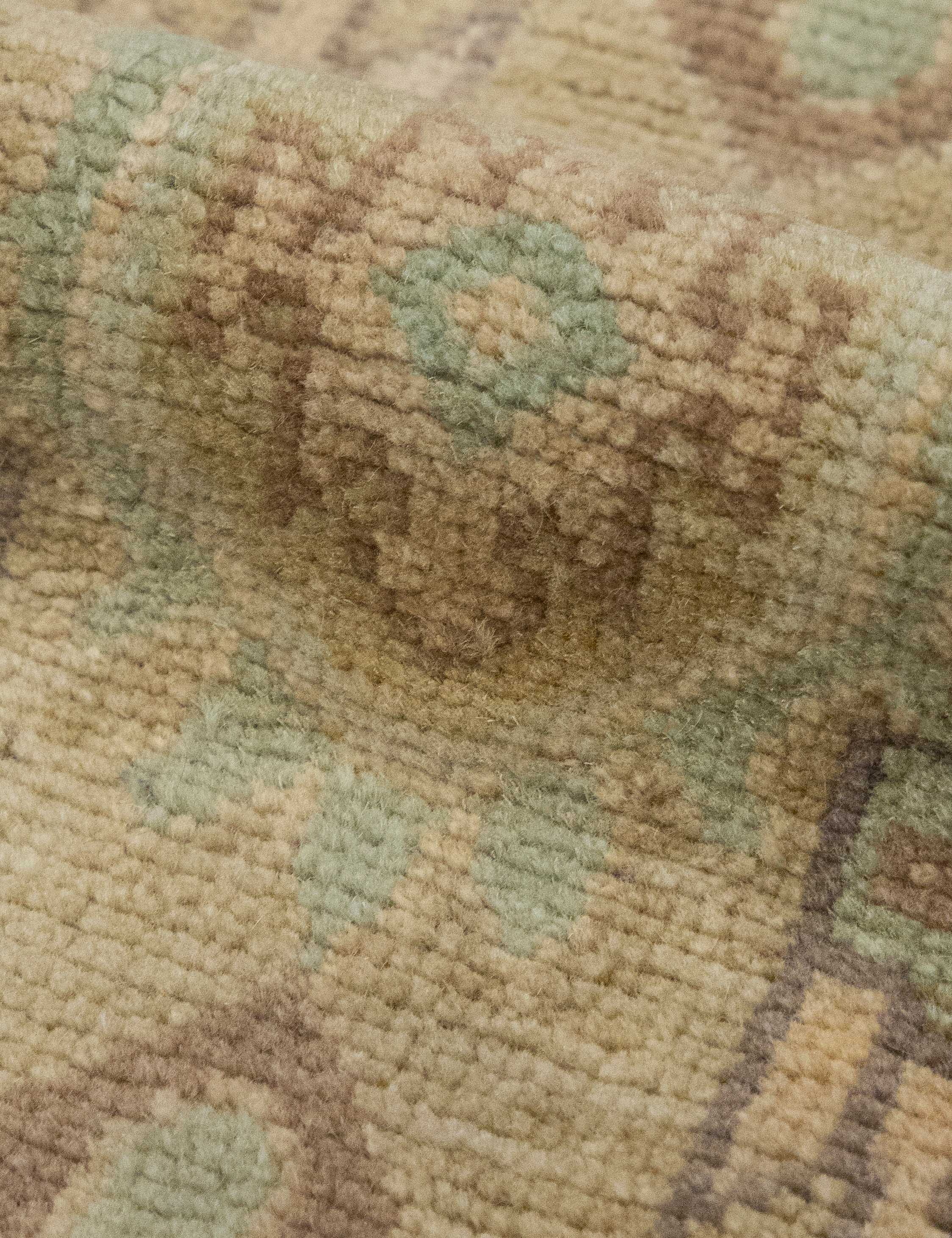 Vintage Turkish Hand-Knotted Wool Mini Rug No. 322, 1'2" x 3'5" - Image 4
