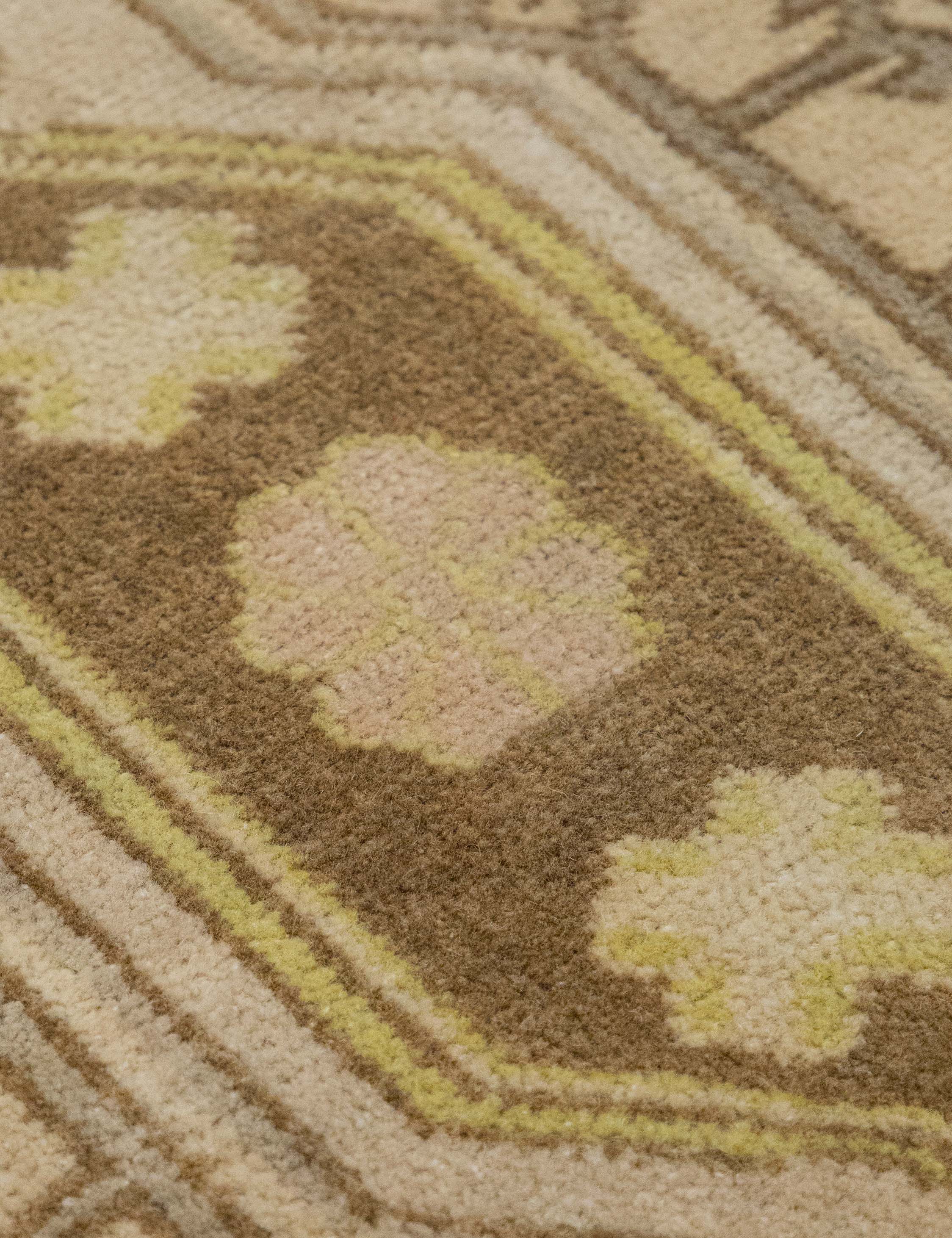 Vintage Turkish Hand-Knotted Wool Mini Rug No. 323, 1'4" x 2'4" - Image 3