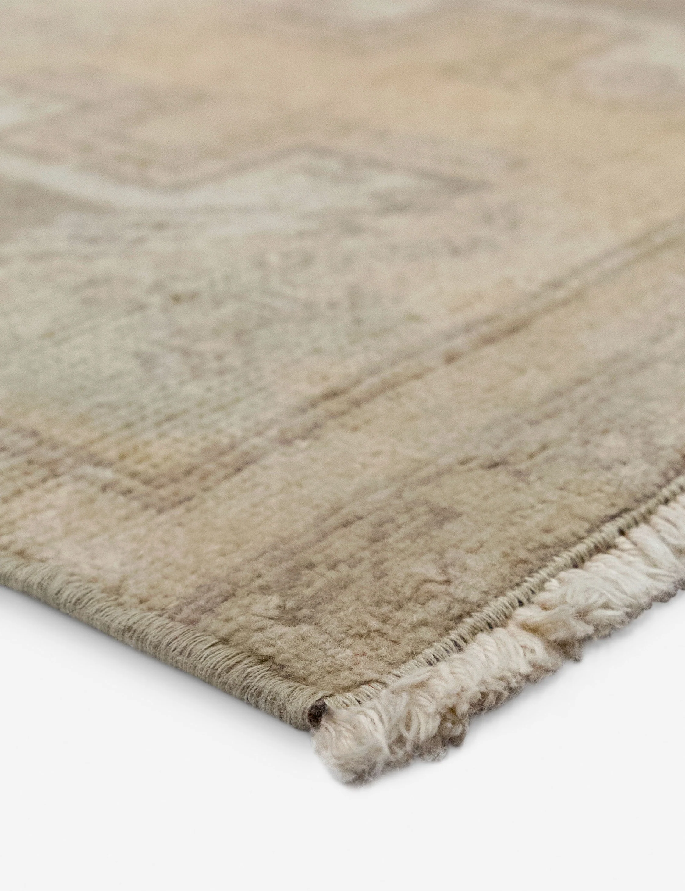 Vintage Turkish Hand-Knotted Wool Mini Rug No. 326, 1'5" x 3'2" - Image 2